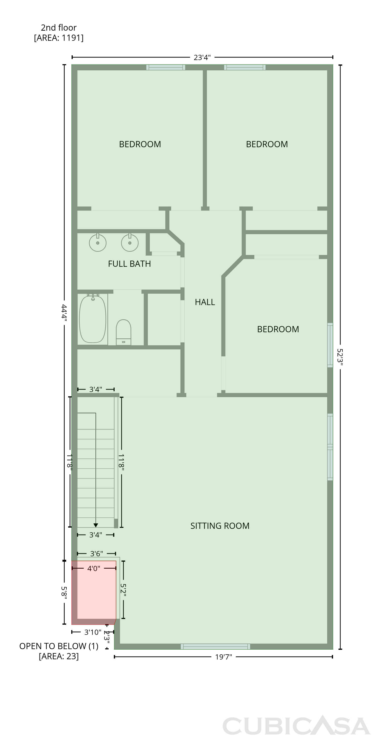 Second Floor of 457 Marathon Ln, Sanford, FL