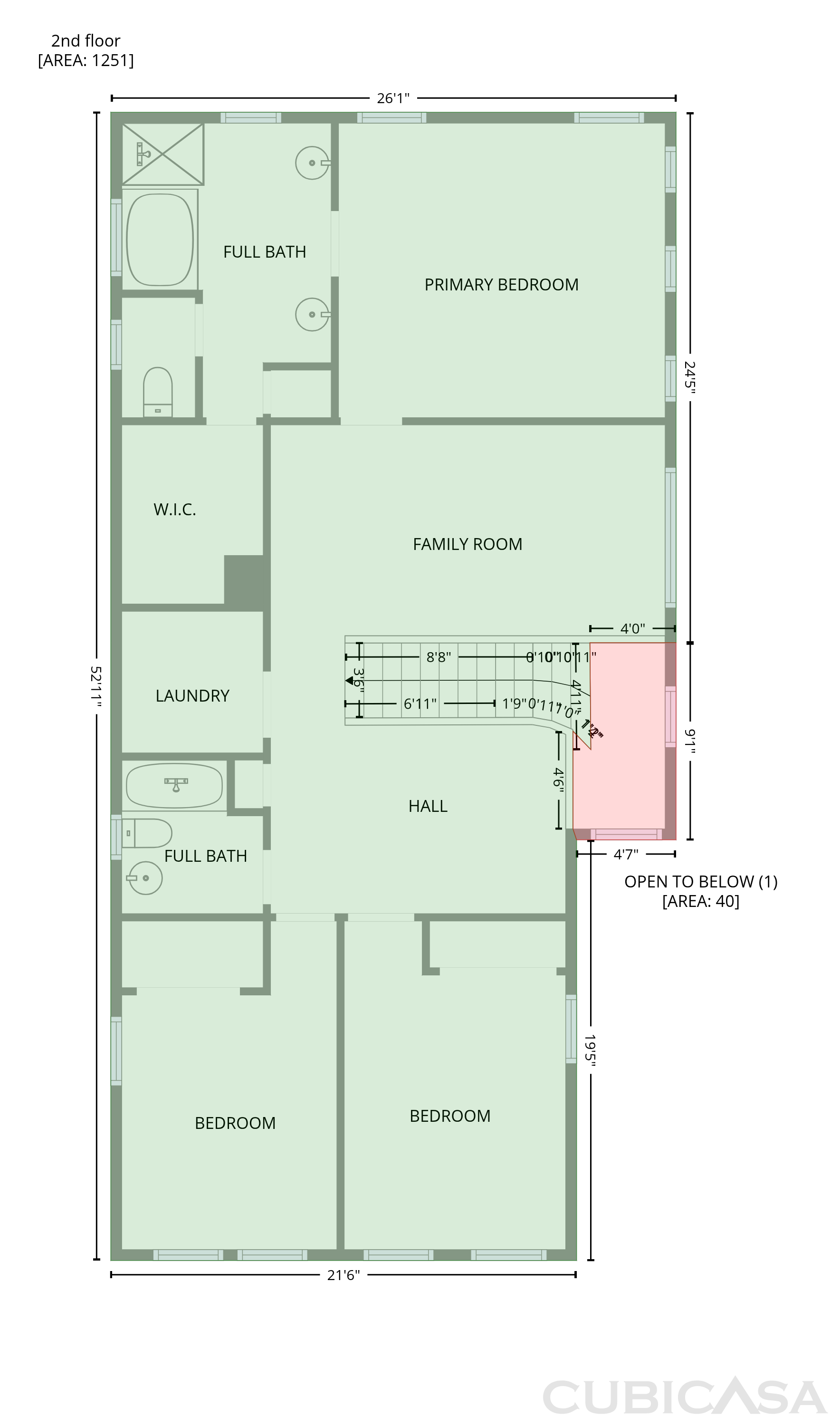 Second Floor of 7478 Benlomond Ave, Las Vegas, NV