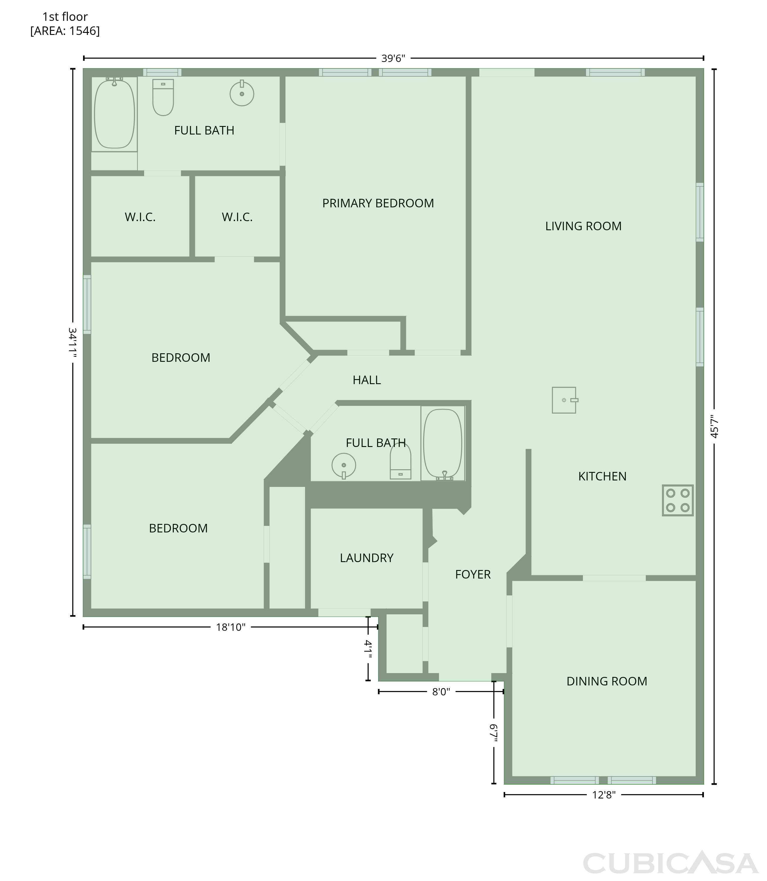 Main Floor of 112 Halifax Cir, Palmer, TX