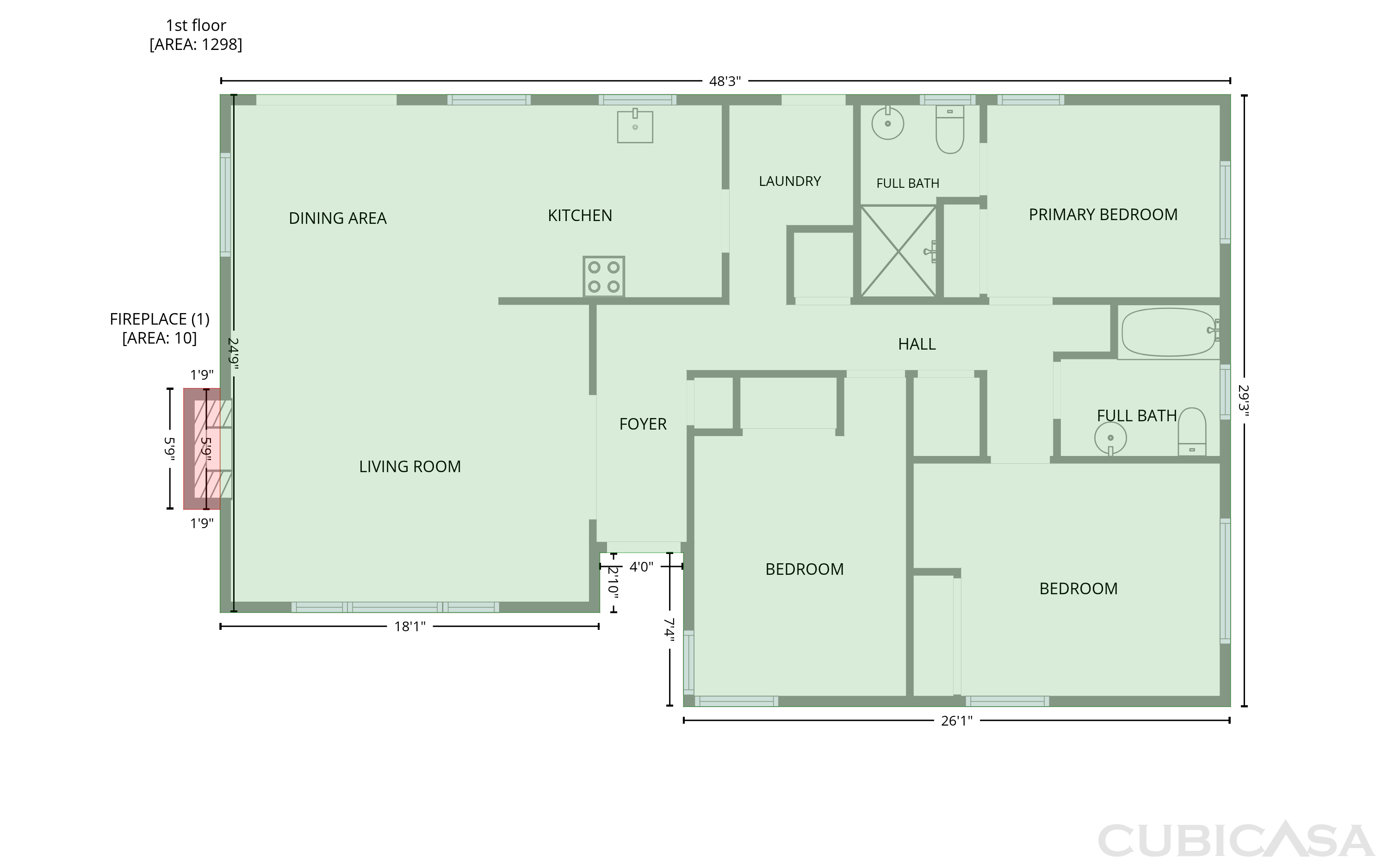 Main Floor of 1459 N Avenue 57, Los Angeles, CA