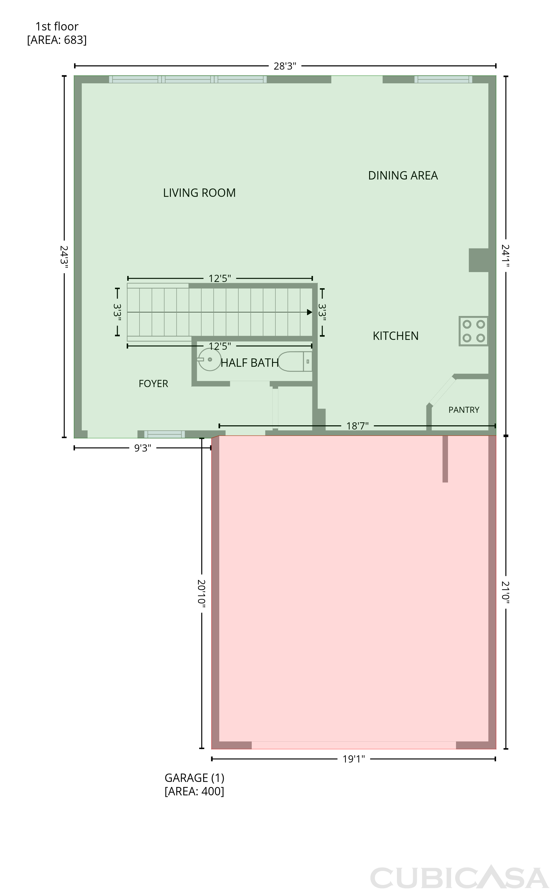 Main Floor of 6931 Beltran Pass, San Antonio, TX