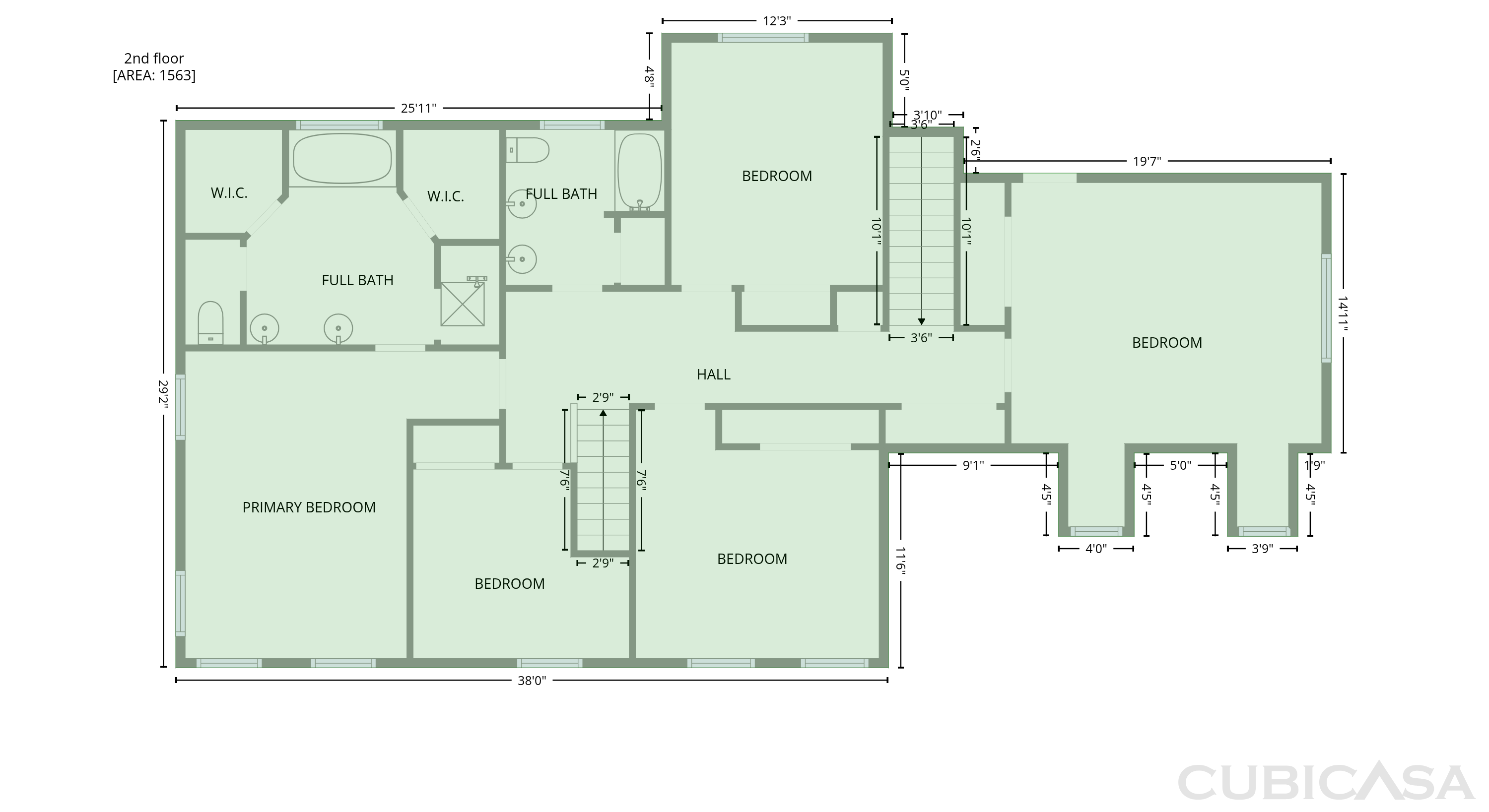 Second Floor of 125 Yates Dr, Fayetteville, GA