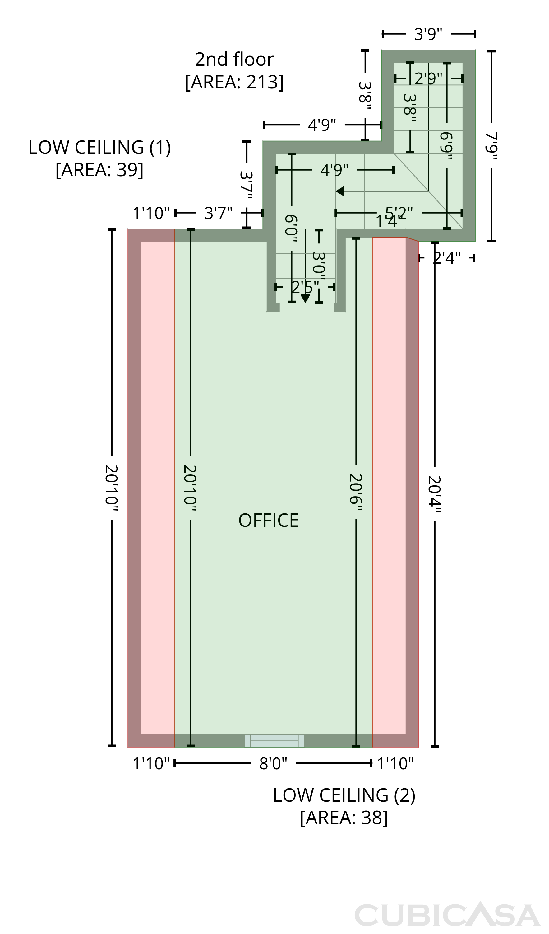 Second Floor of 223 Gumtree Dr, Kannapolis, NC