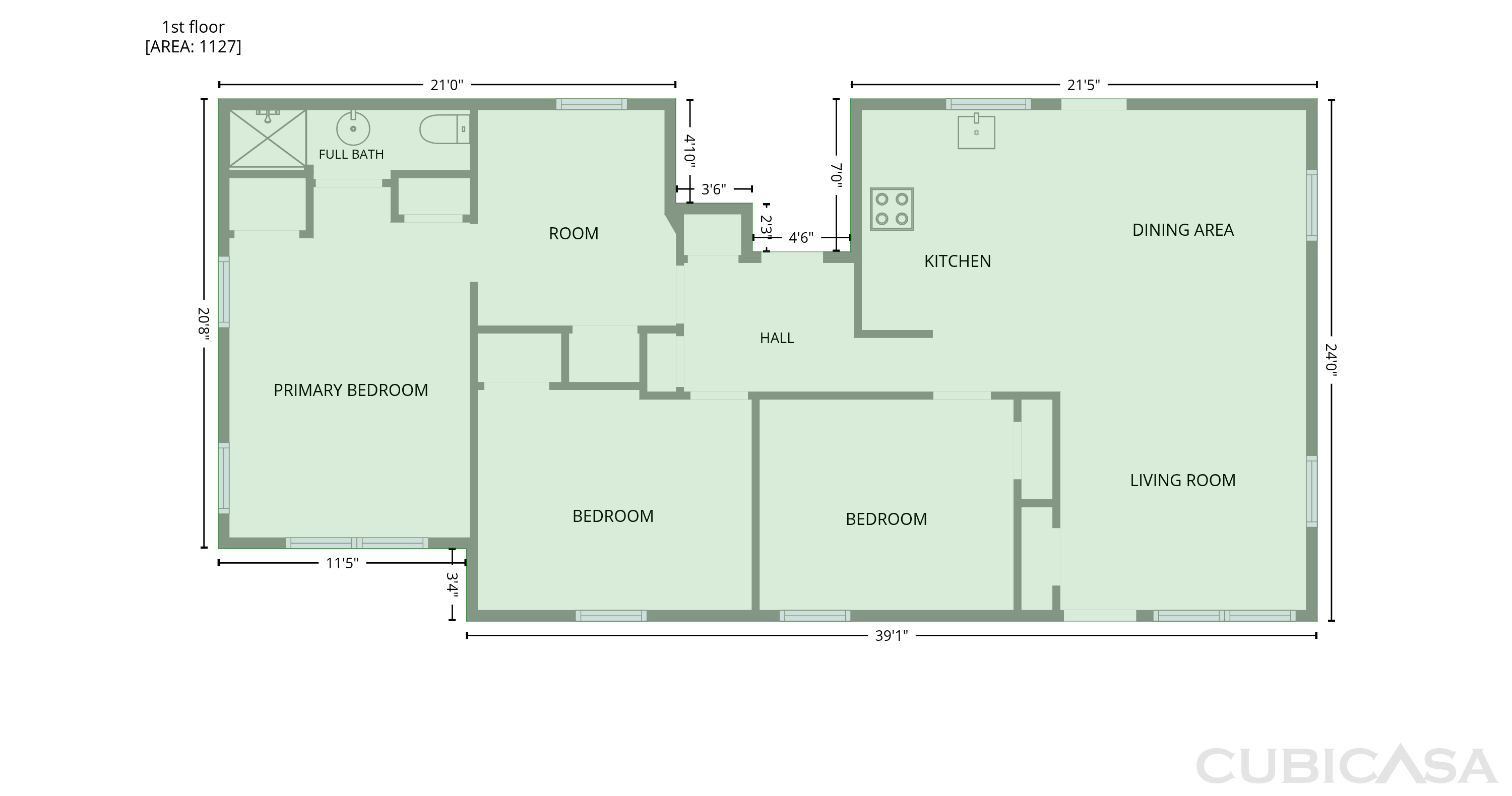Main Floor of 414 Paulding Ln, Dallas, GA