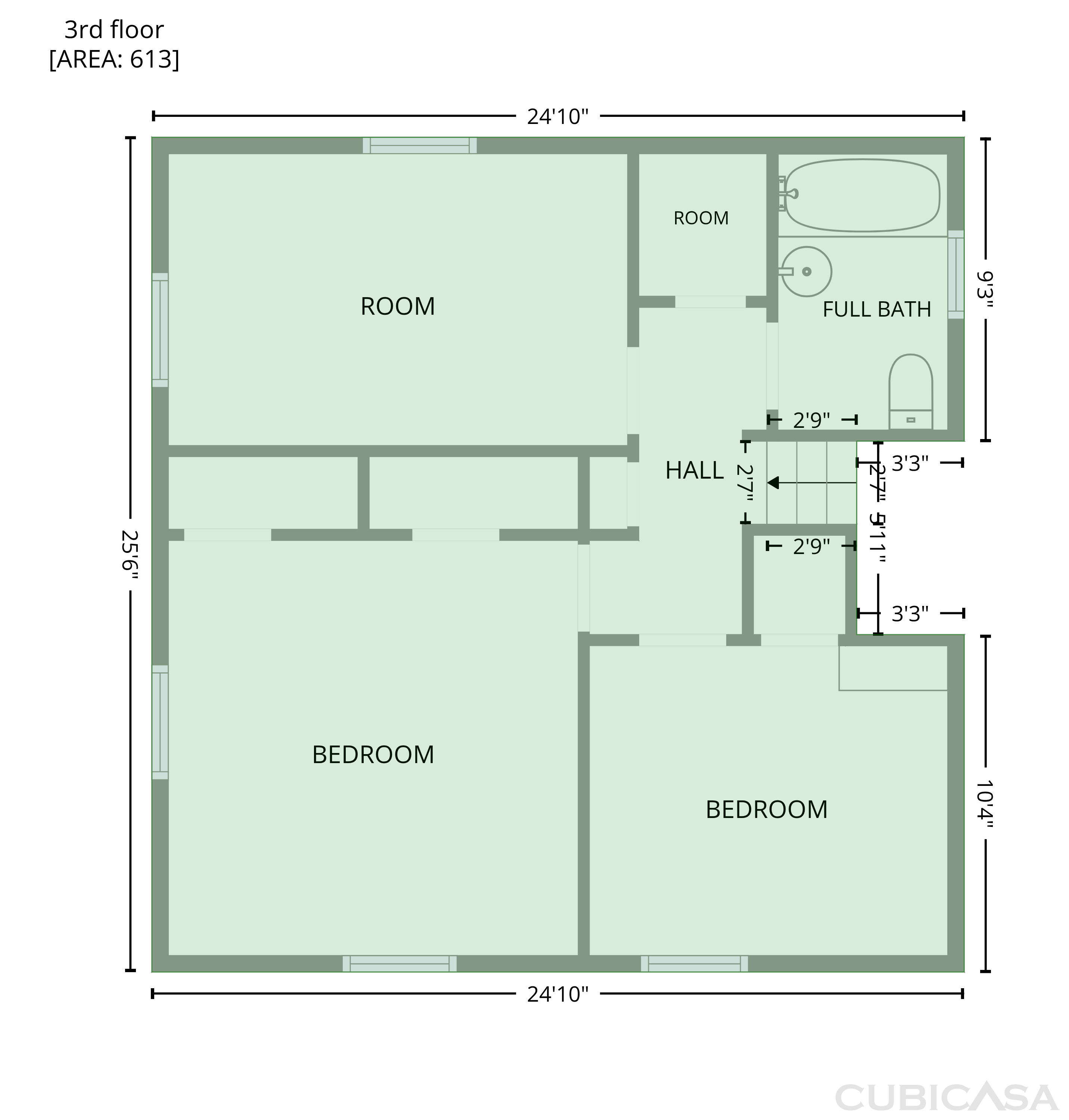 Floor 8 of 3659 Fenley Rd, Cleveland, OH