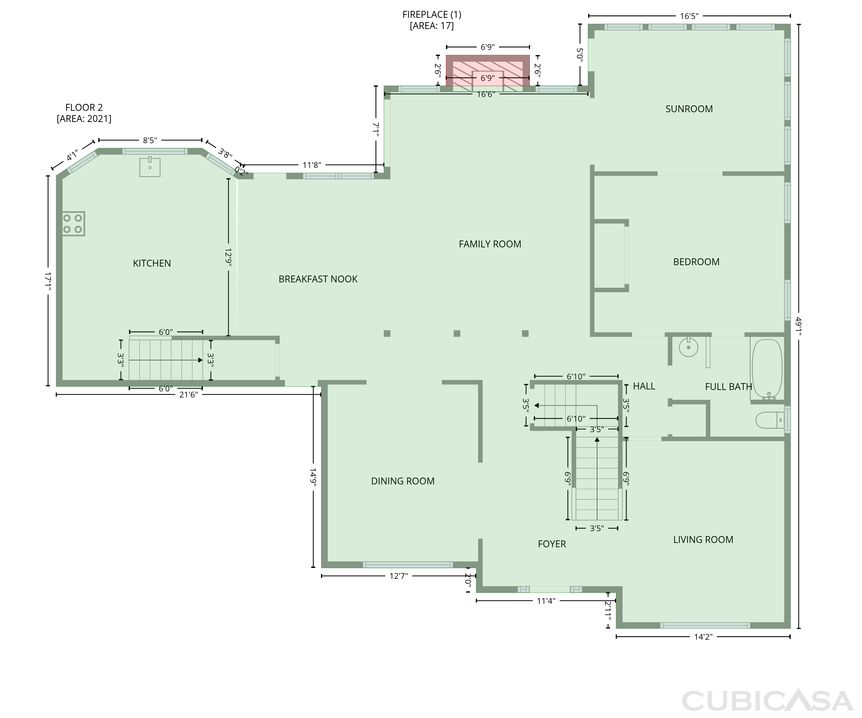 Second Floor of 530 Kearny St, Alpharetta, GA