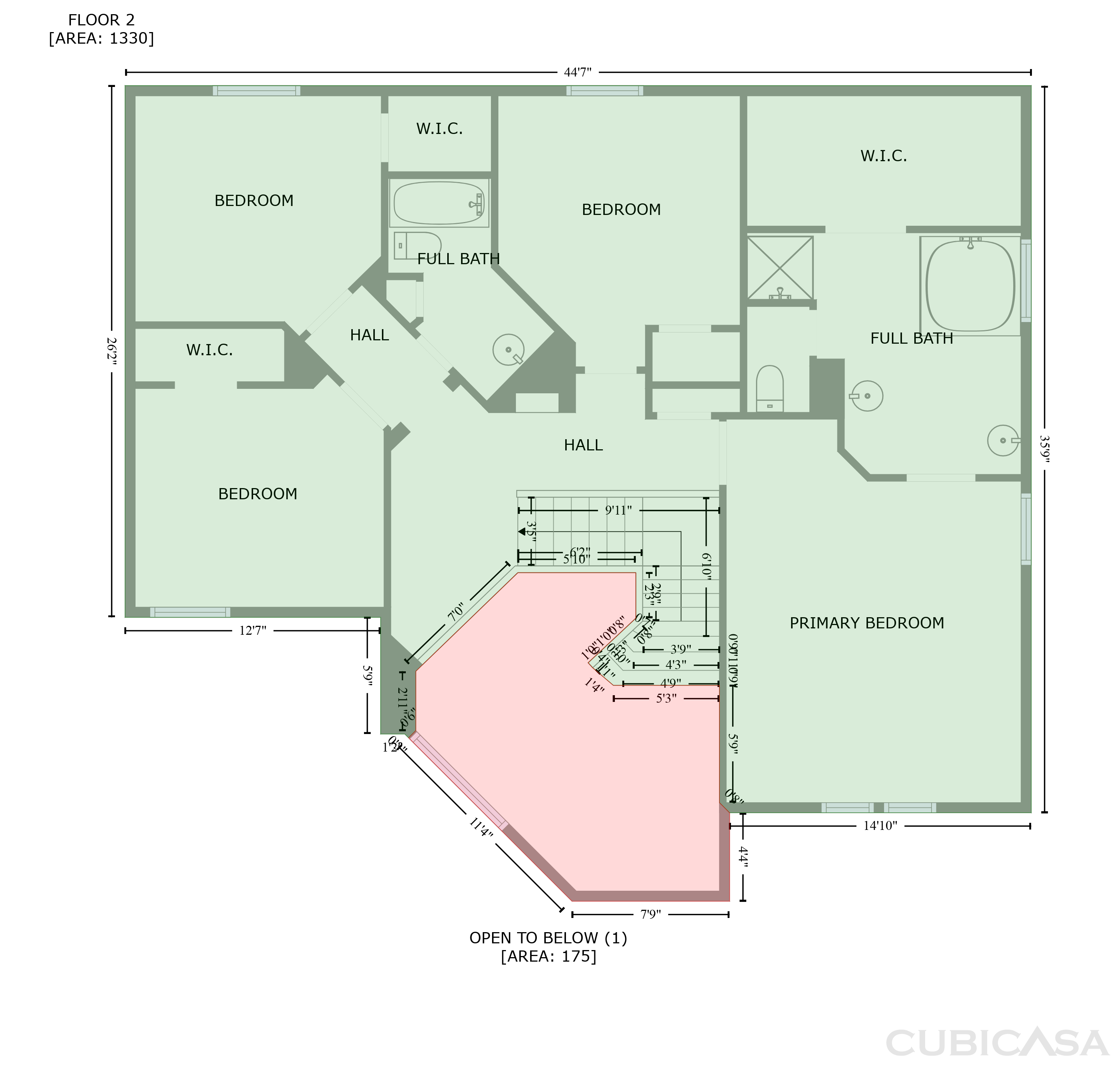 Second Floor of 413 Thunderbrook Rd, Garland, TX