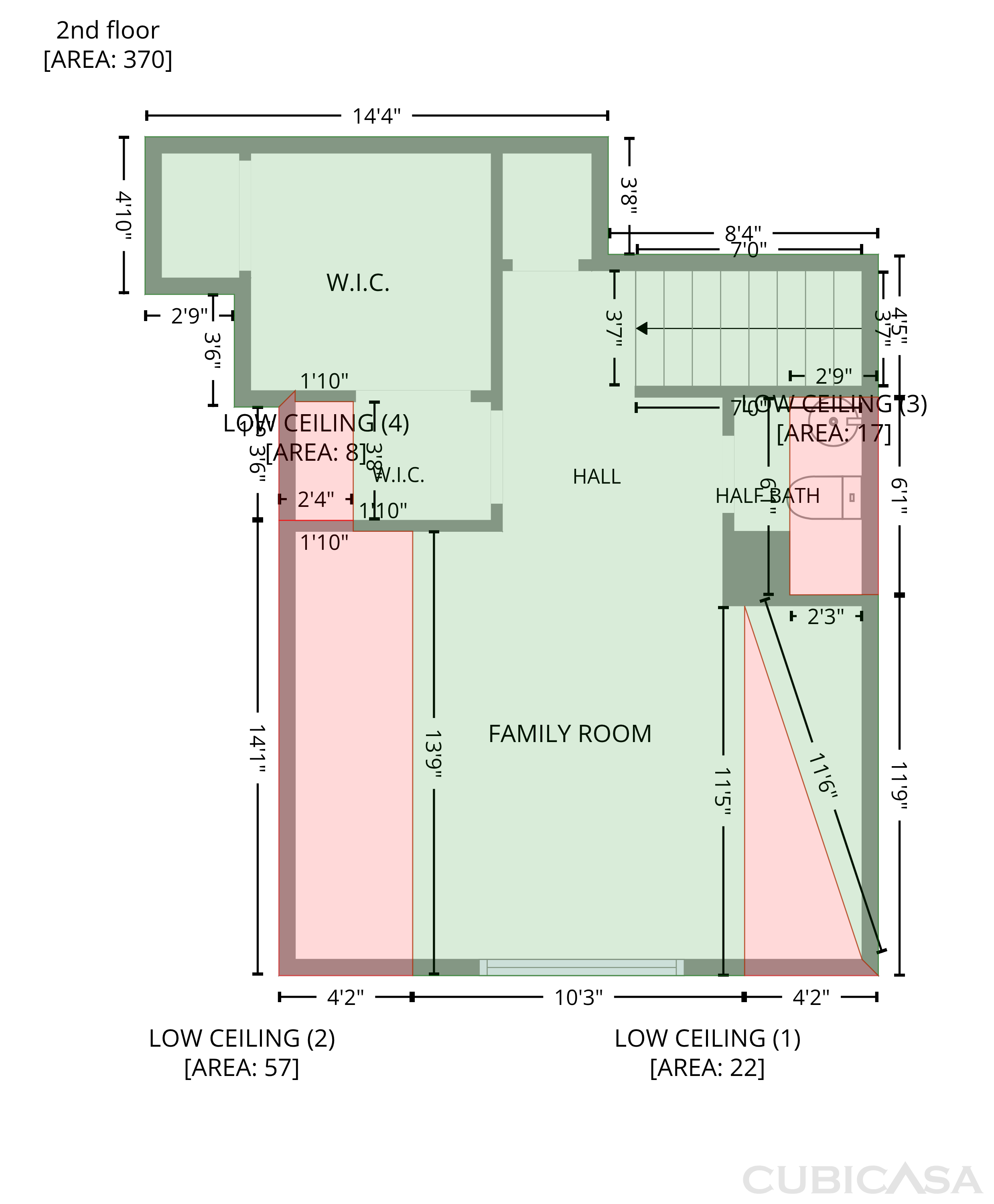Second Floor of 3148 Brook Hill Dr, Clarksville, TN