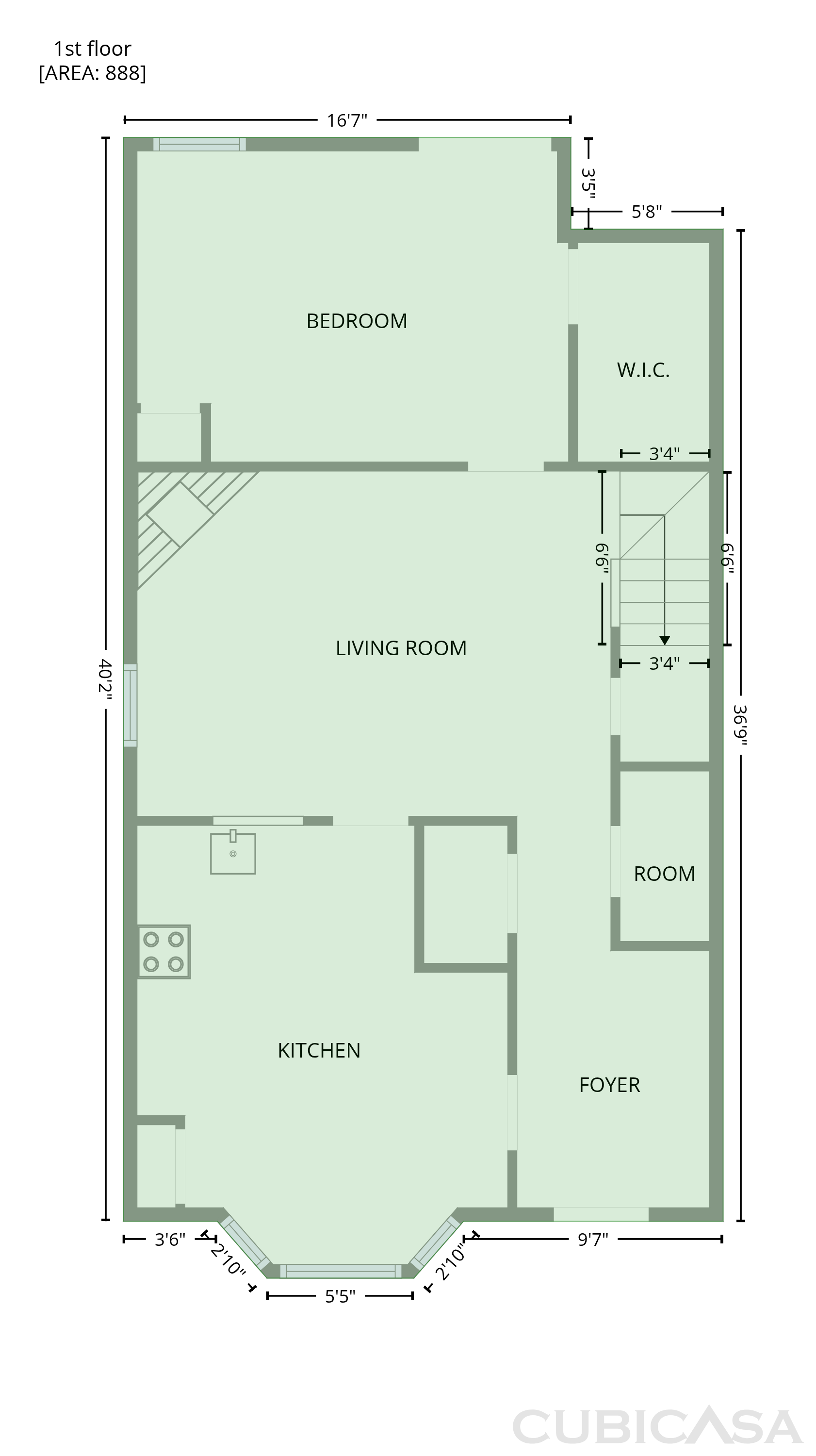 Main Floor of 5073 Farm Valley Dr NE, Woodstock, GA