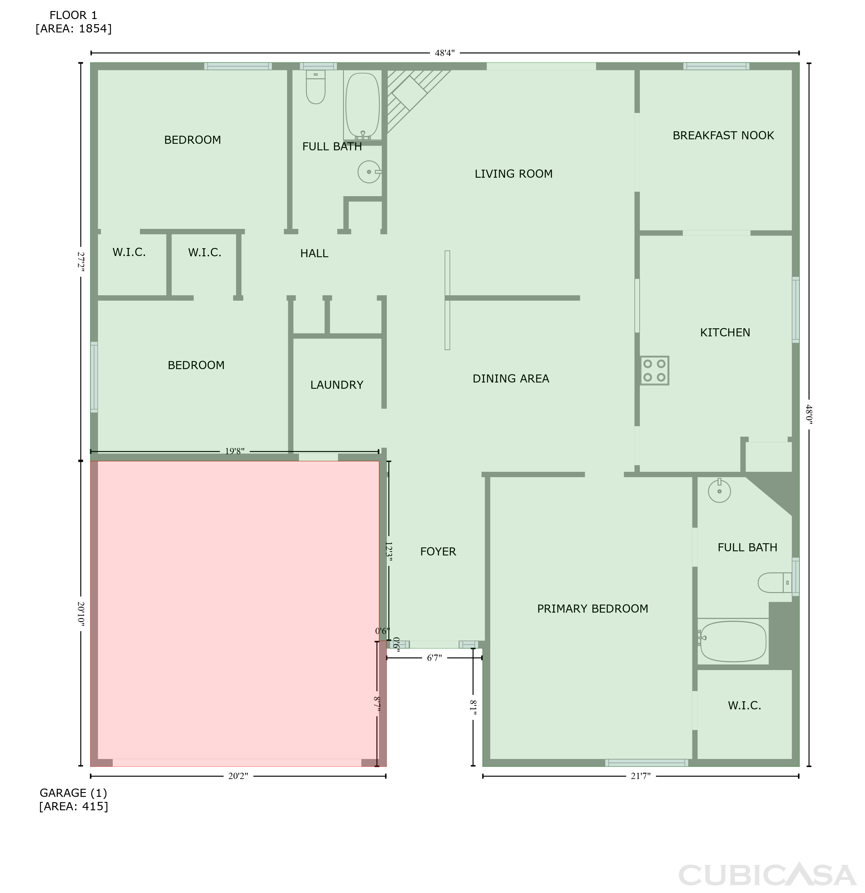 Main Floor of 5933 Copper Lake Dr, Jacksonville, FL