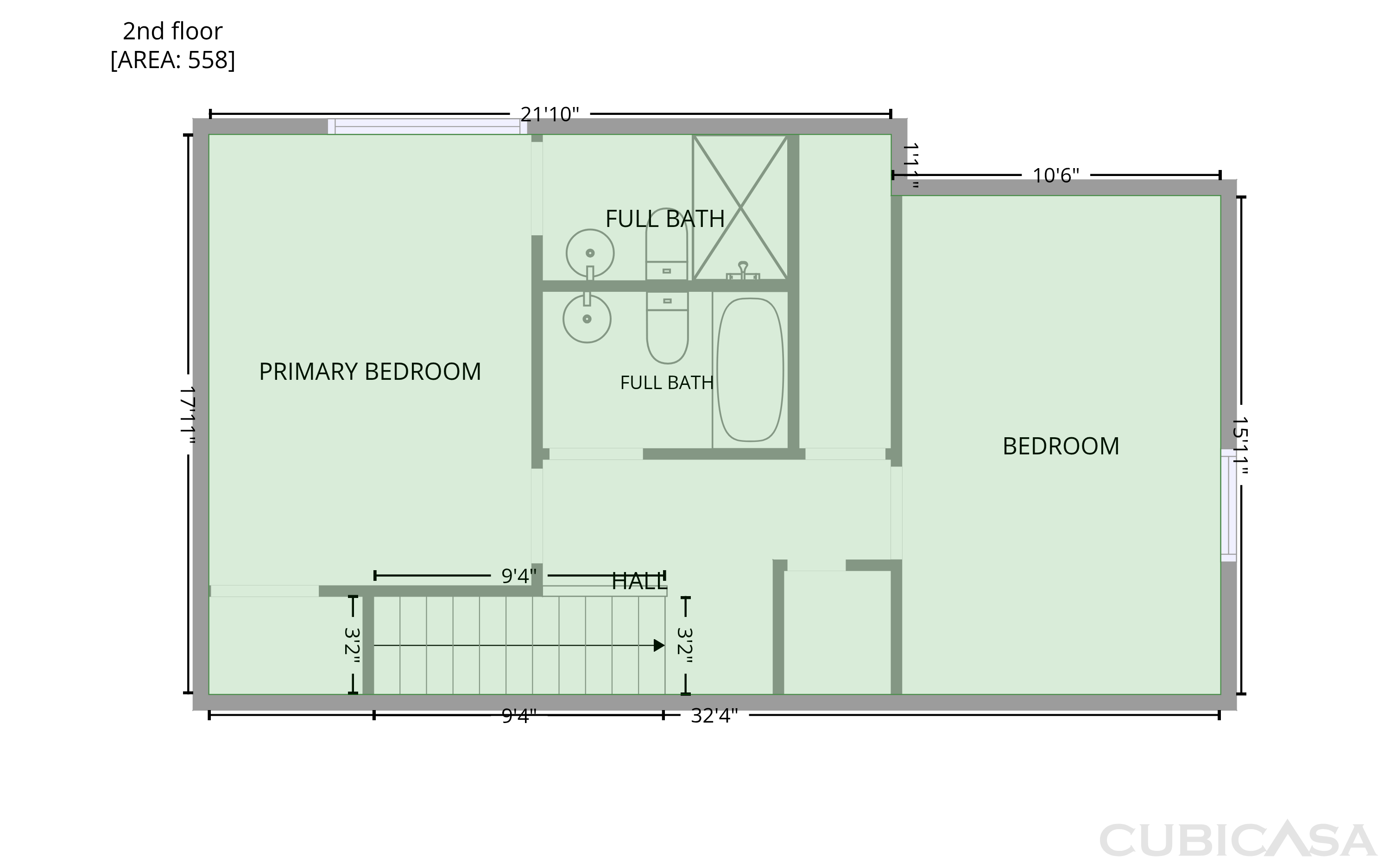 Second Floor of 1511 Living Desert Dr, Las Vegas, NV