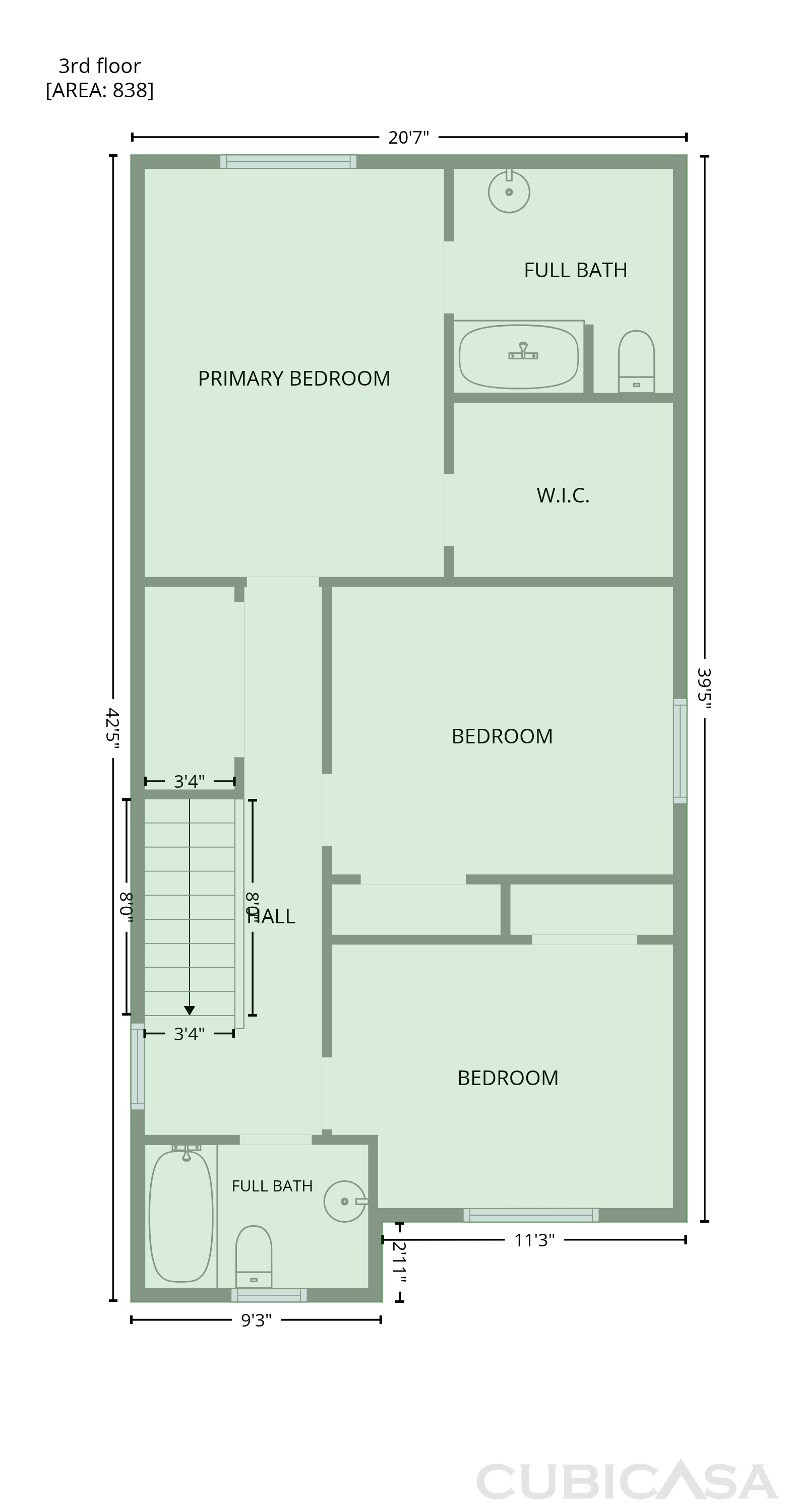 Third Floor of 12032 Orange St, Norwalk, CA