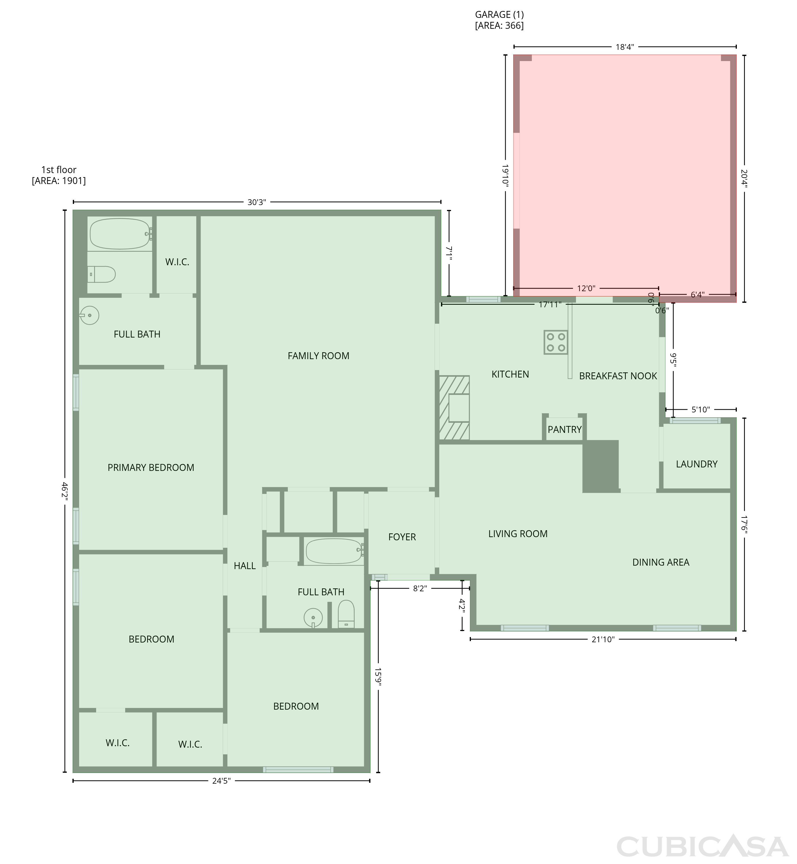 Main Floor of 3701 Westminster Dr, Carrollton, TX