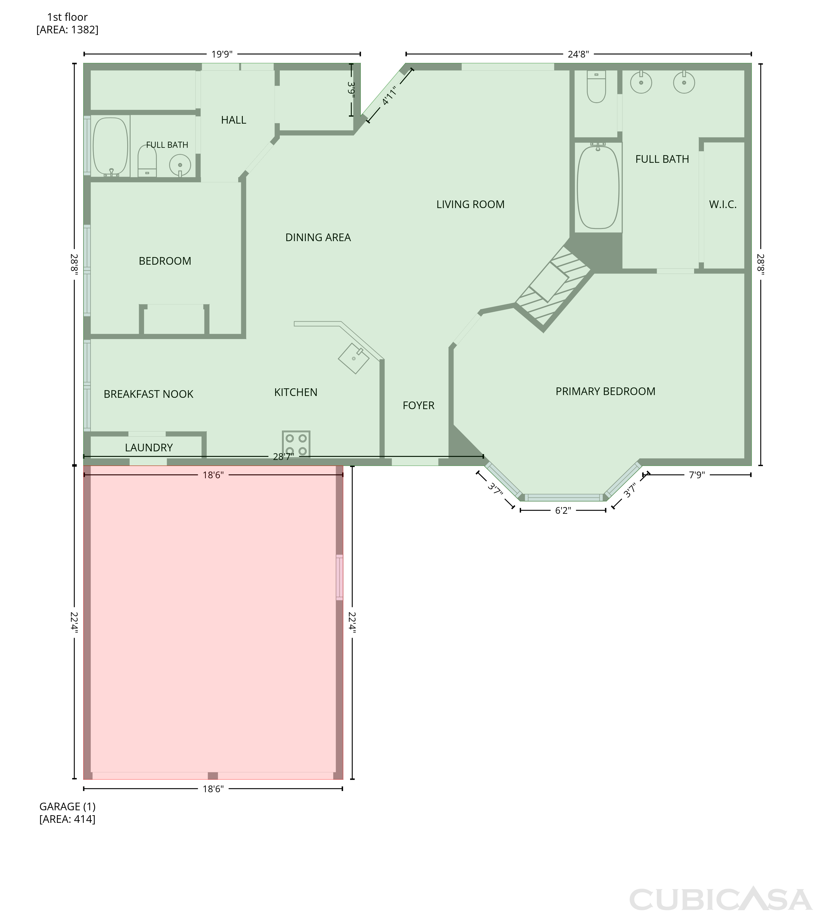 Main Floor of 9210 Greens Pt, San Antonio, TX