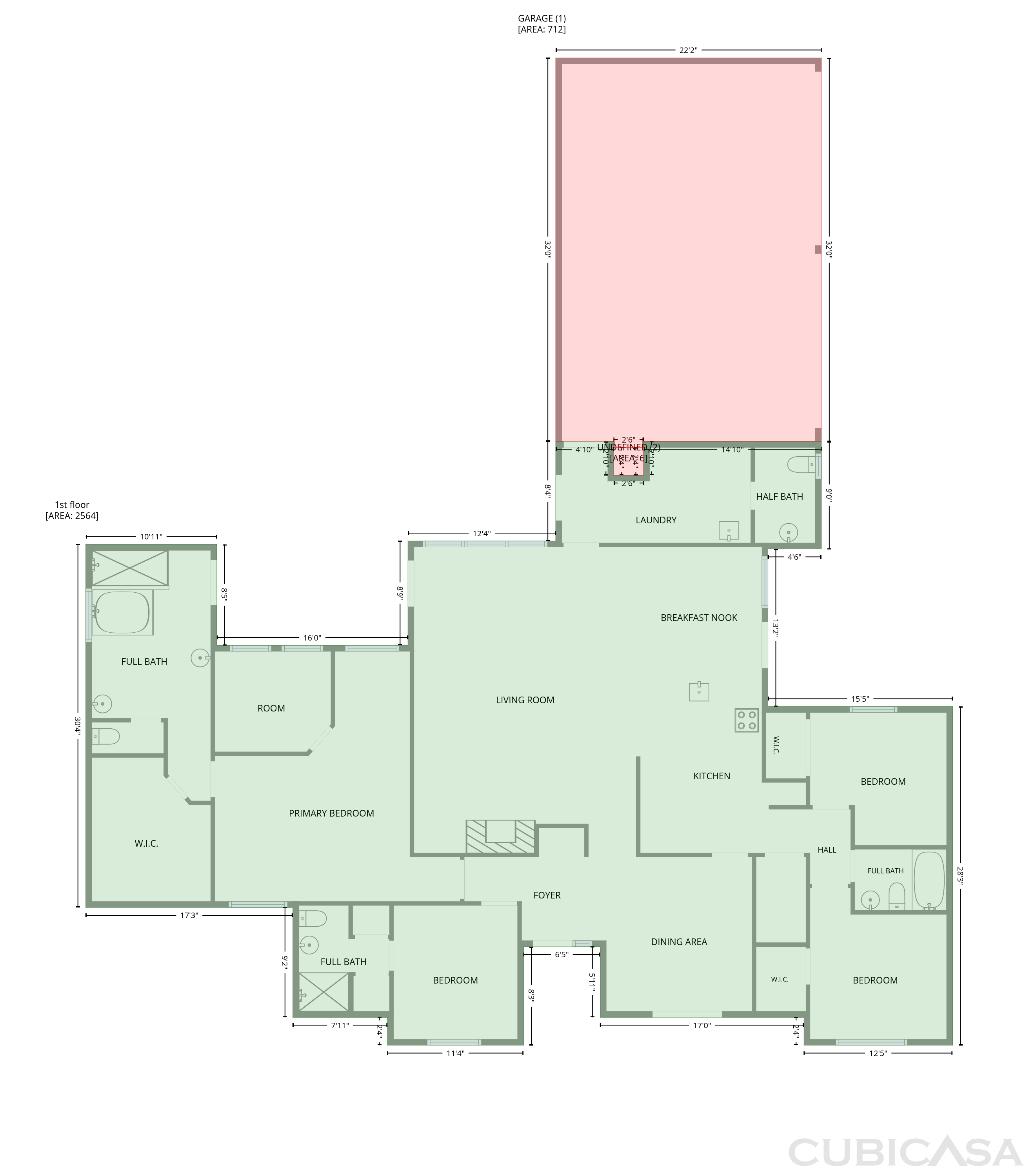 Main Floor of 2836 S Lakeview Dr, Cedar Hill, TX