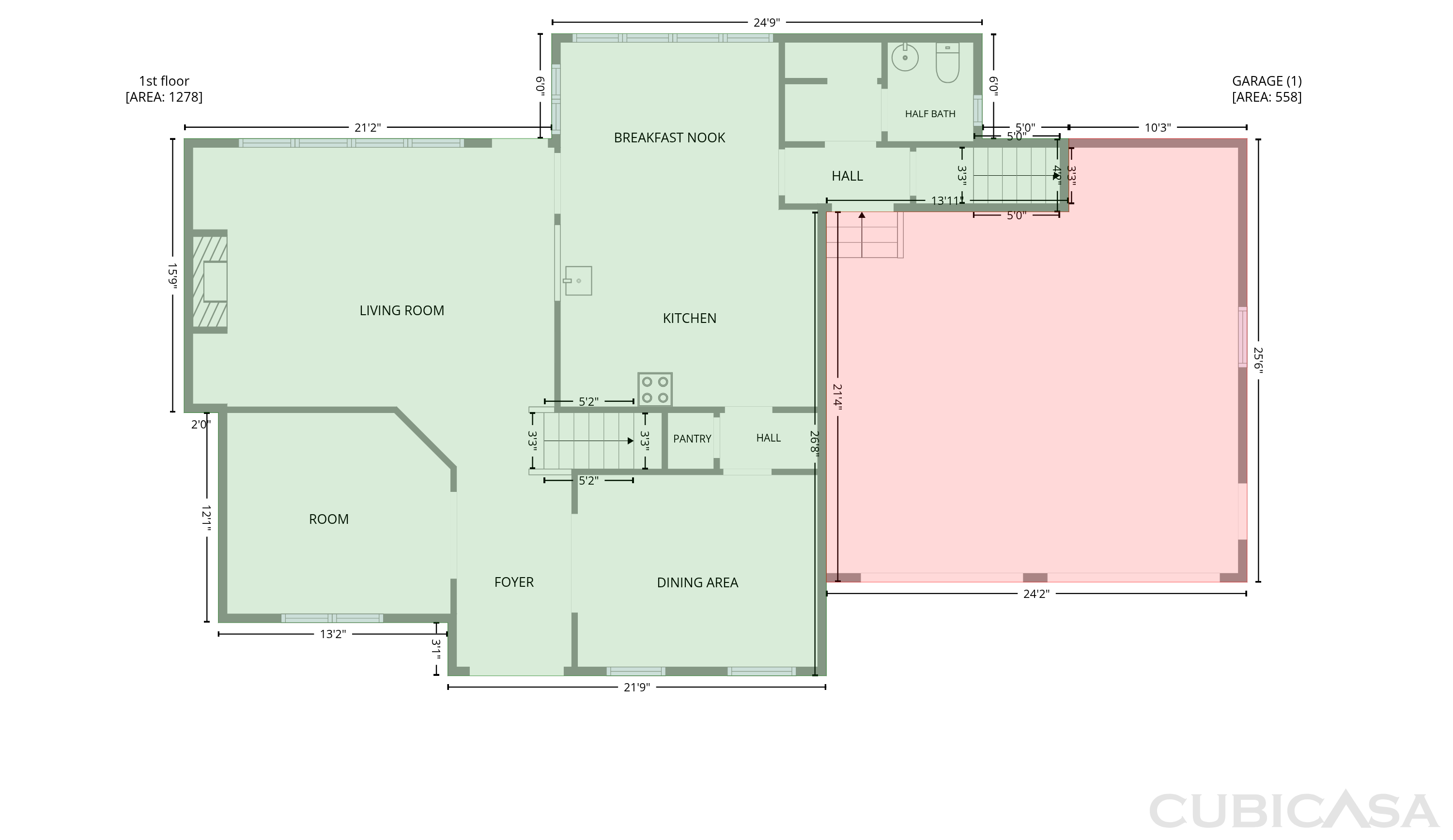 Main Floor of 710 Magalloway Dr, Cary, NC