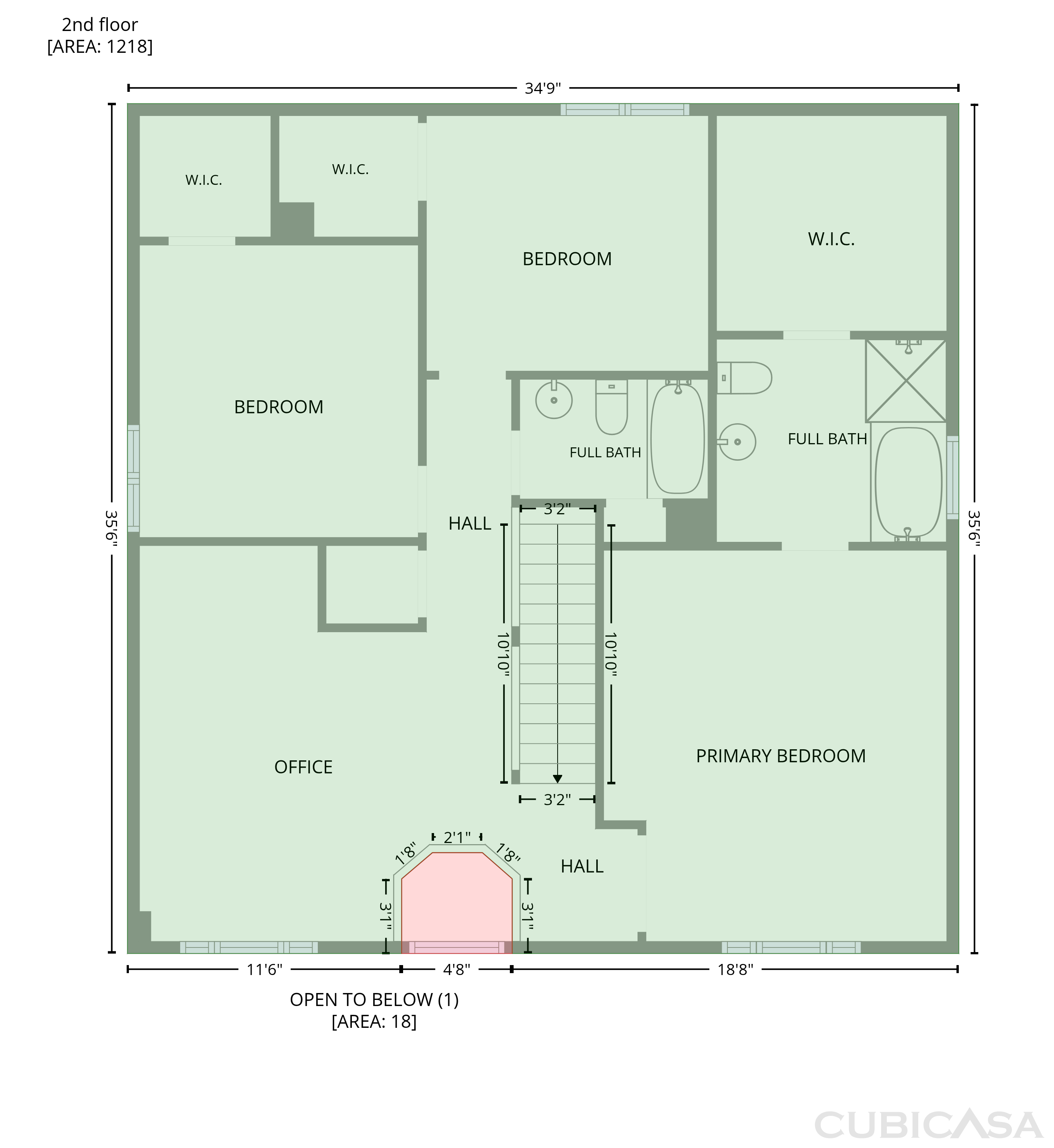 Second Floor of 6805 Aquamarine Dr, Killeen, TX