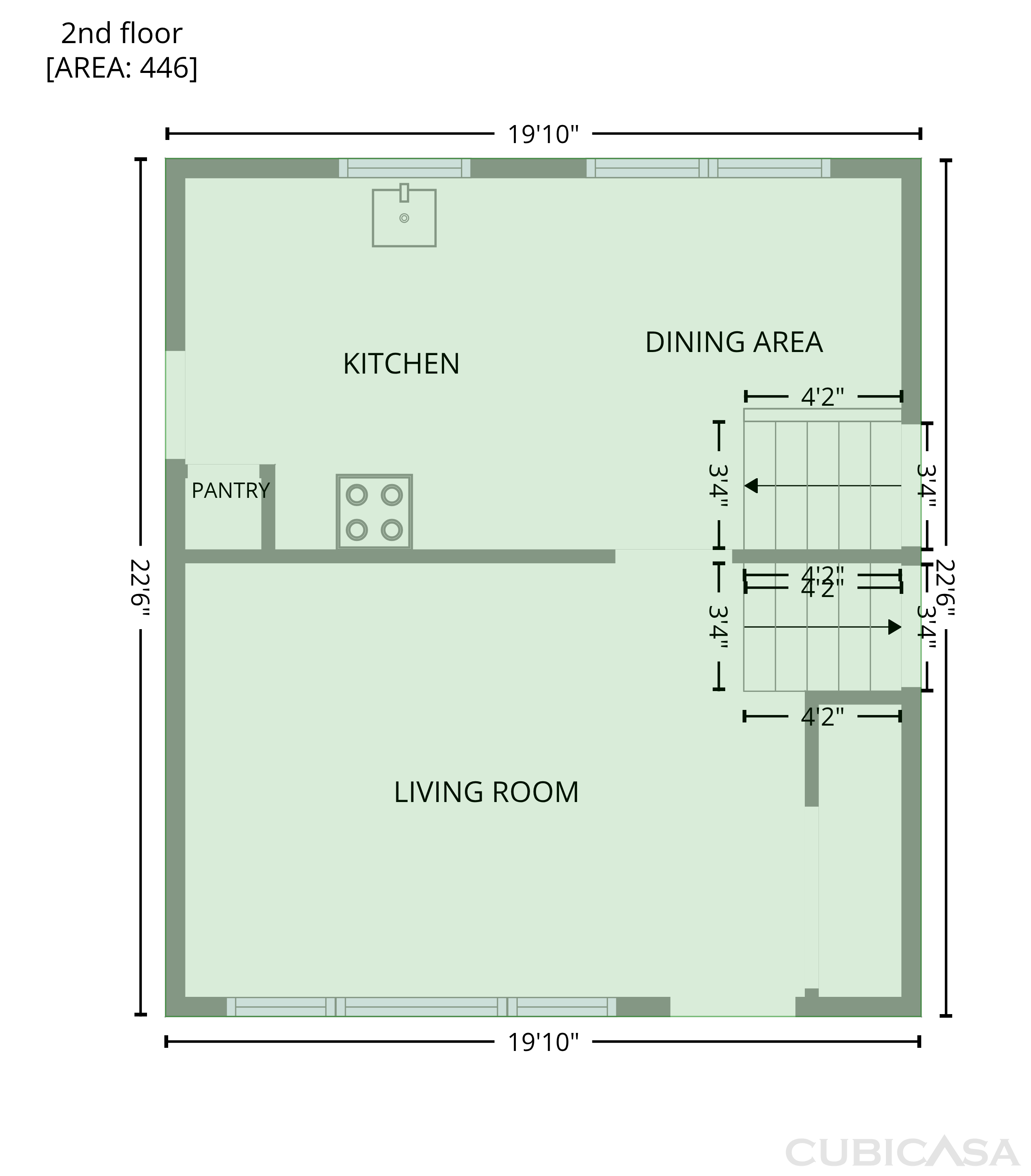 Second Floor of 2717 O Hara Dr, Charlotte, NC