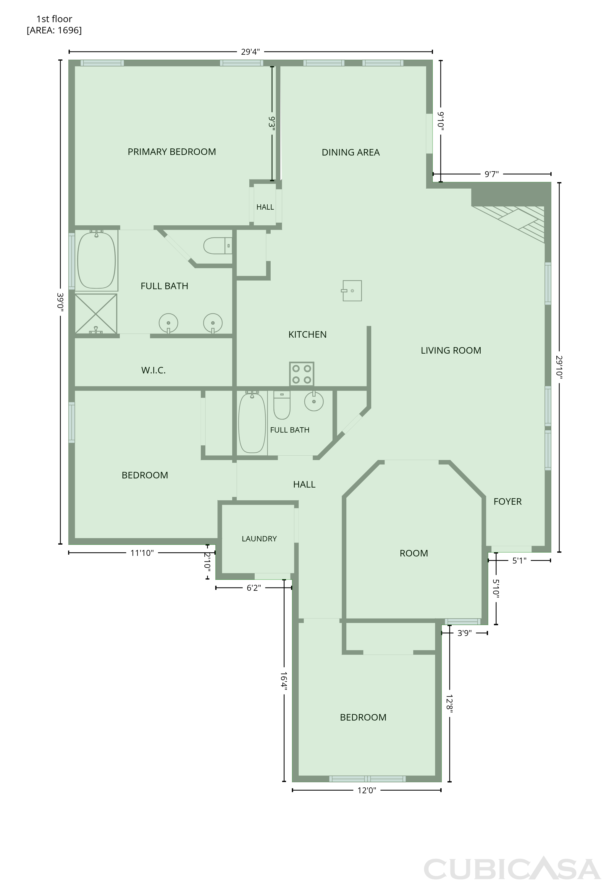 Main Floor of 2617 Silver Hill Dr, Fort Worth, TX