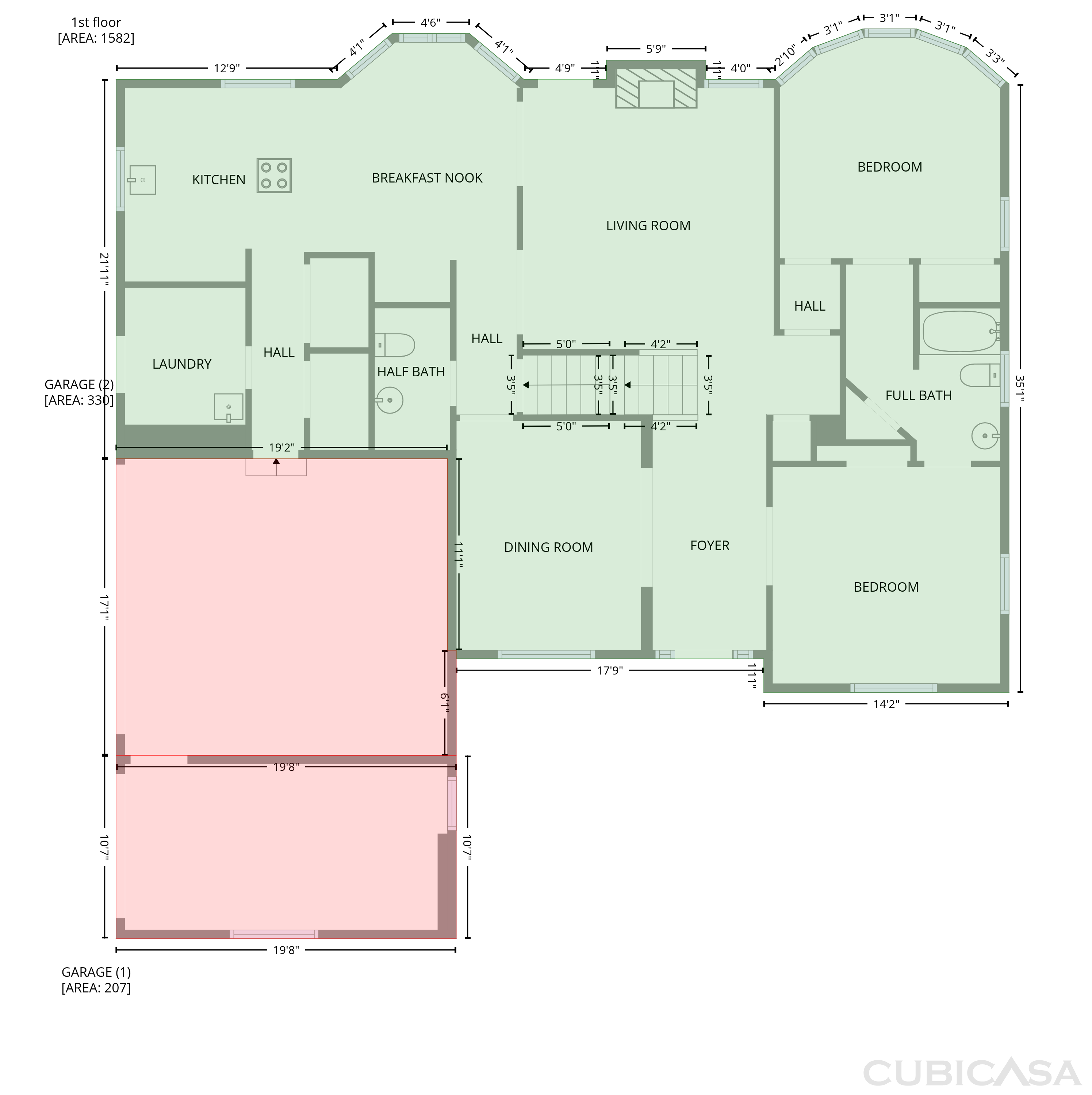 Second Floor of 1984 Charrwood Ct, Marietta, GA