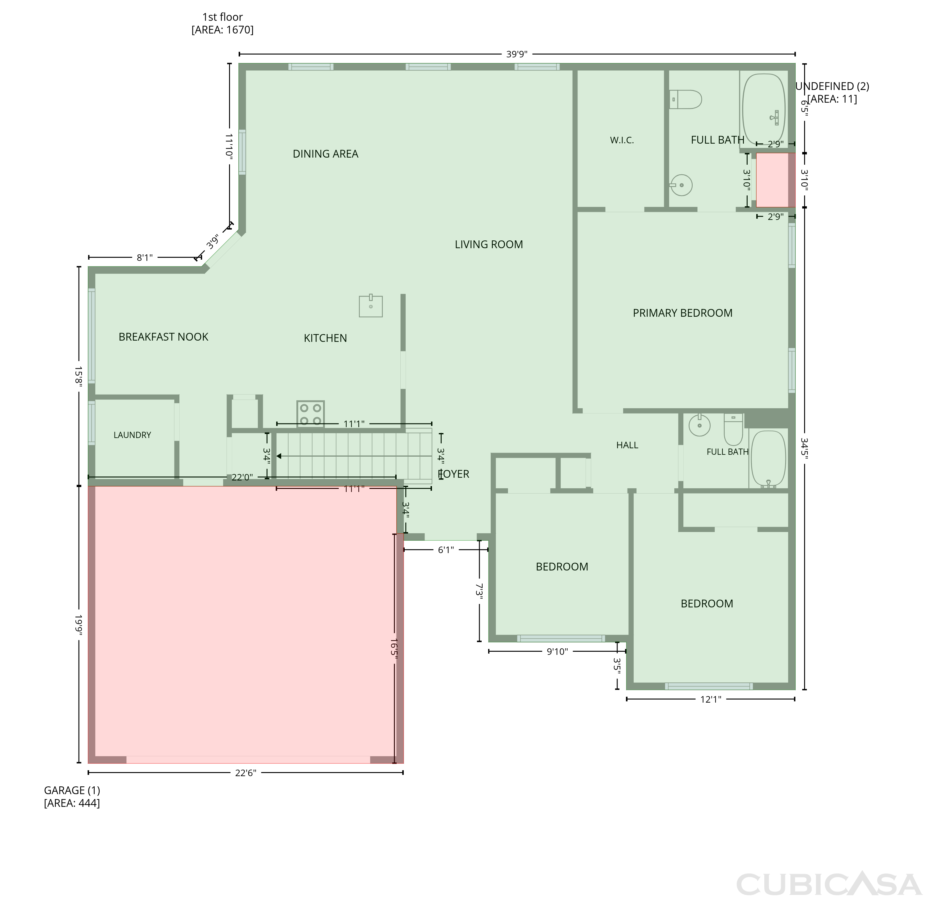 Main Floor of 122 Catterick Way, Fountain Inn, SC