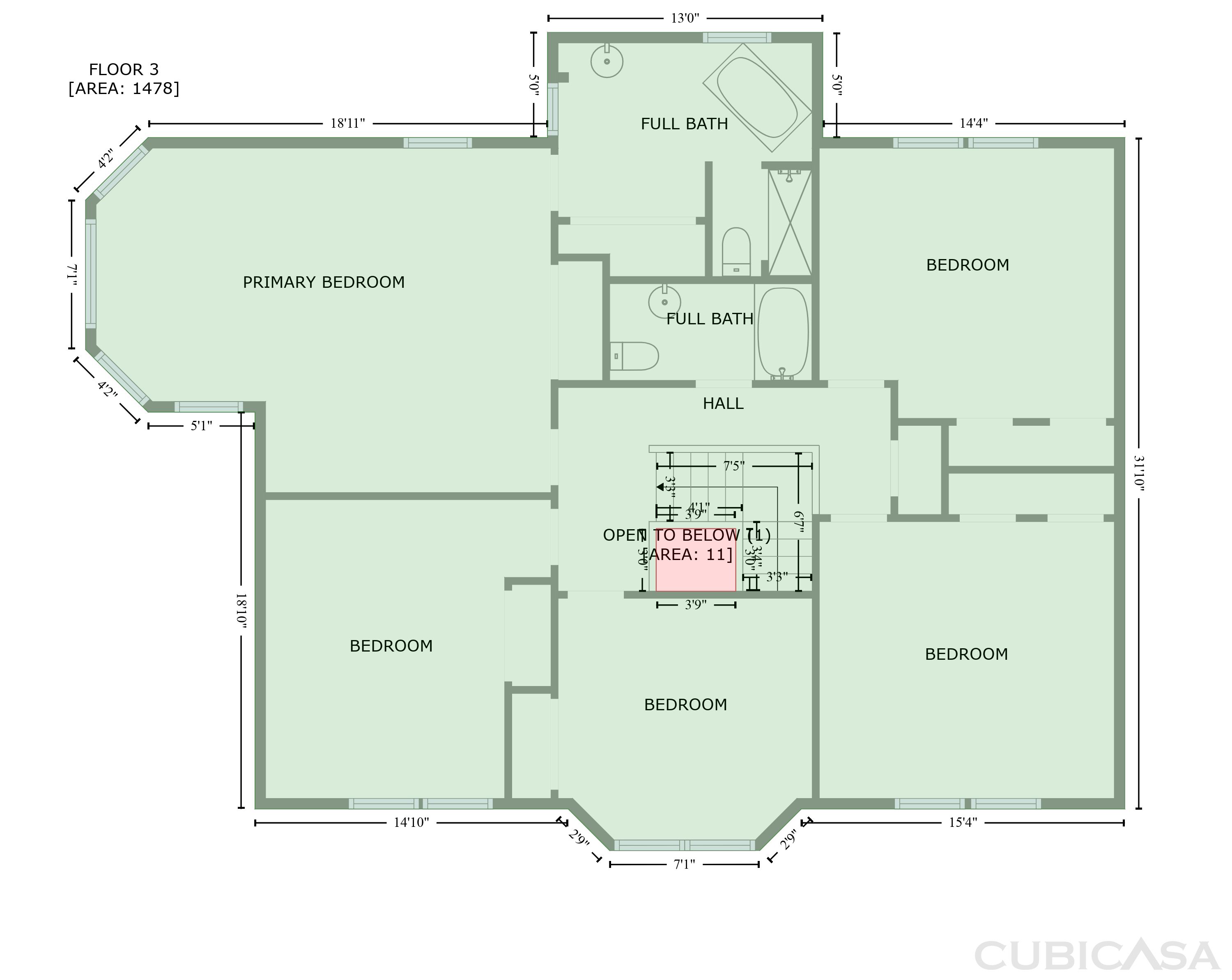 Third Floor of 1600 Charnita Ct, Vienna, VA
