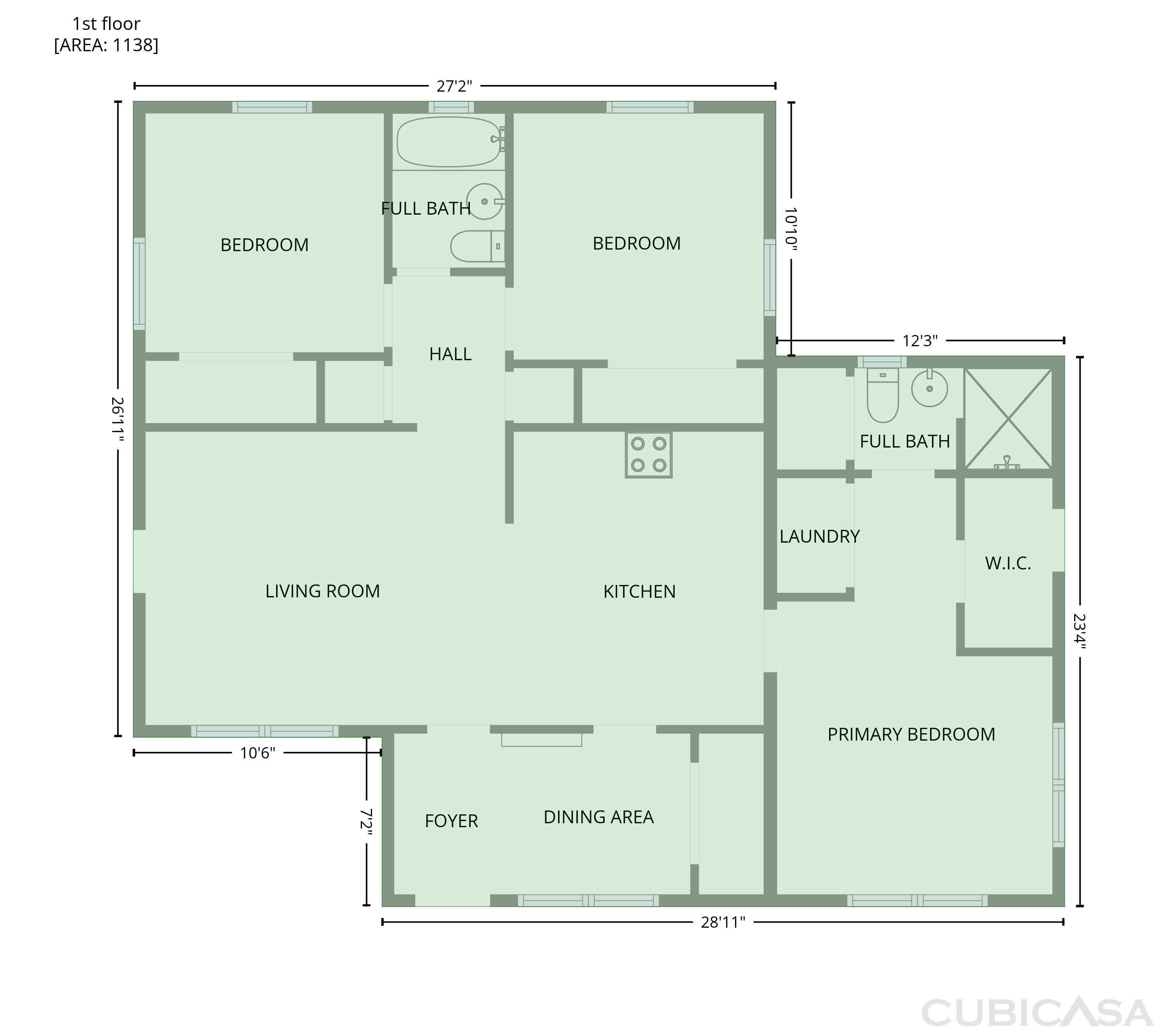 Main Floor of 1604 Park Ave, Melbourne, FL