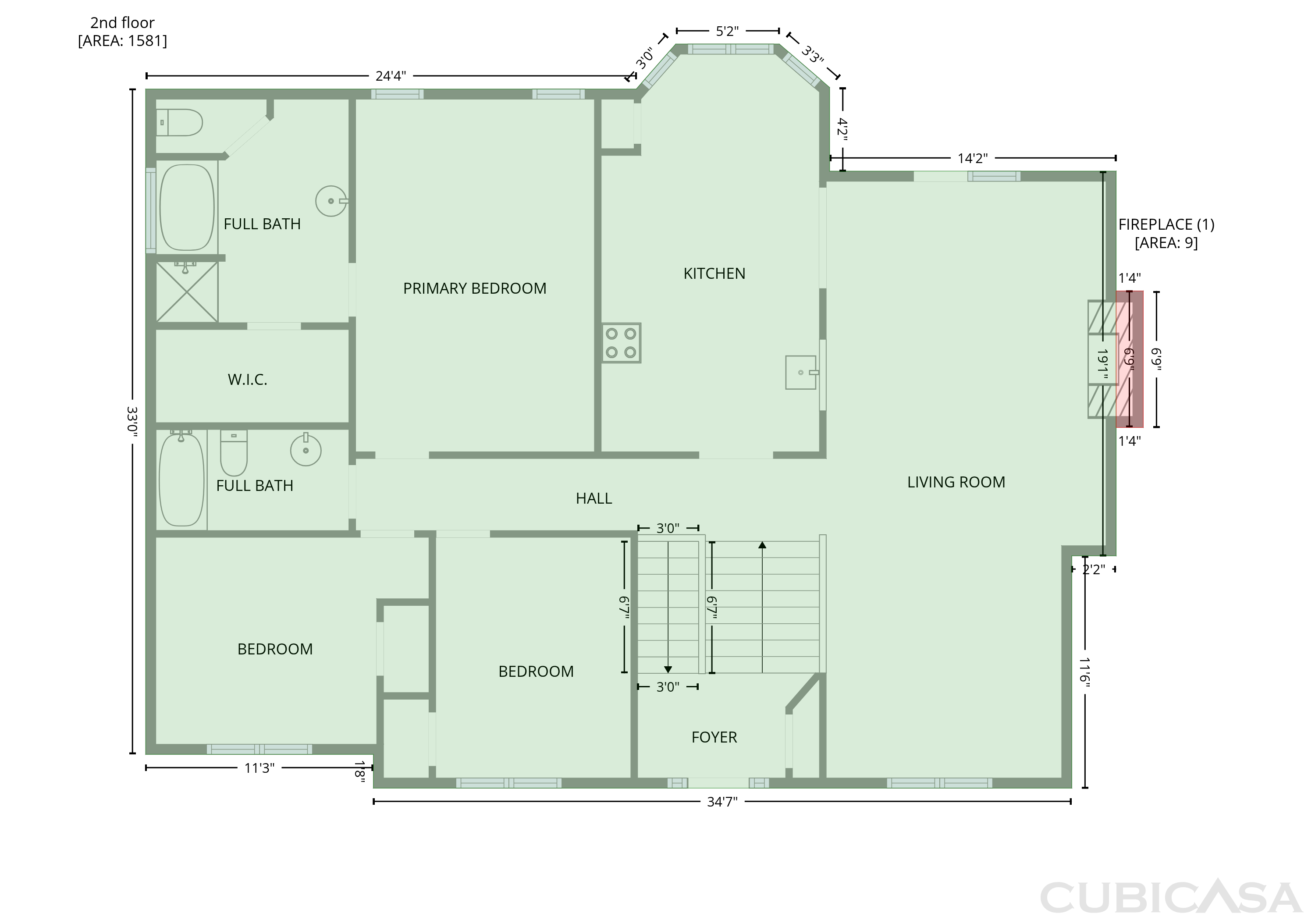 Second Floor of 410 Redtail Rd, Jefferson, GA