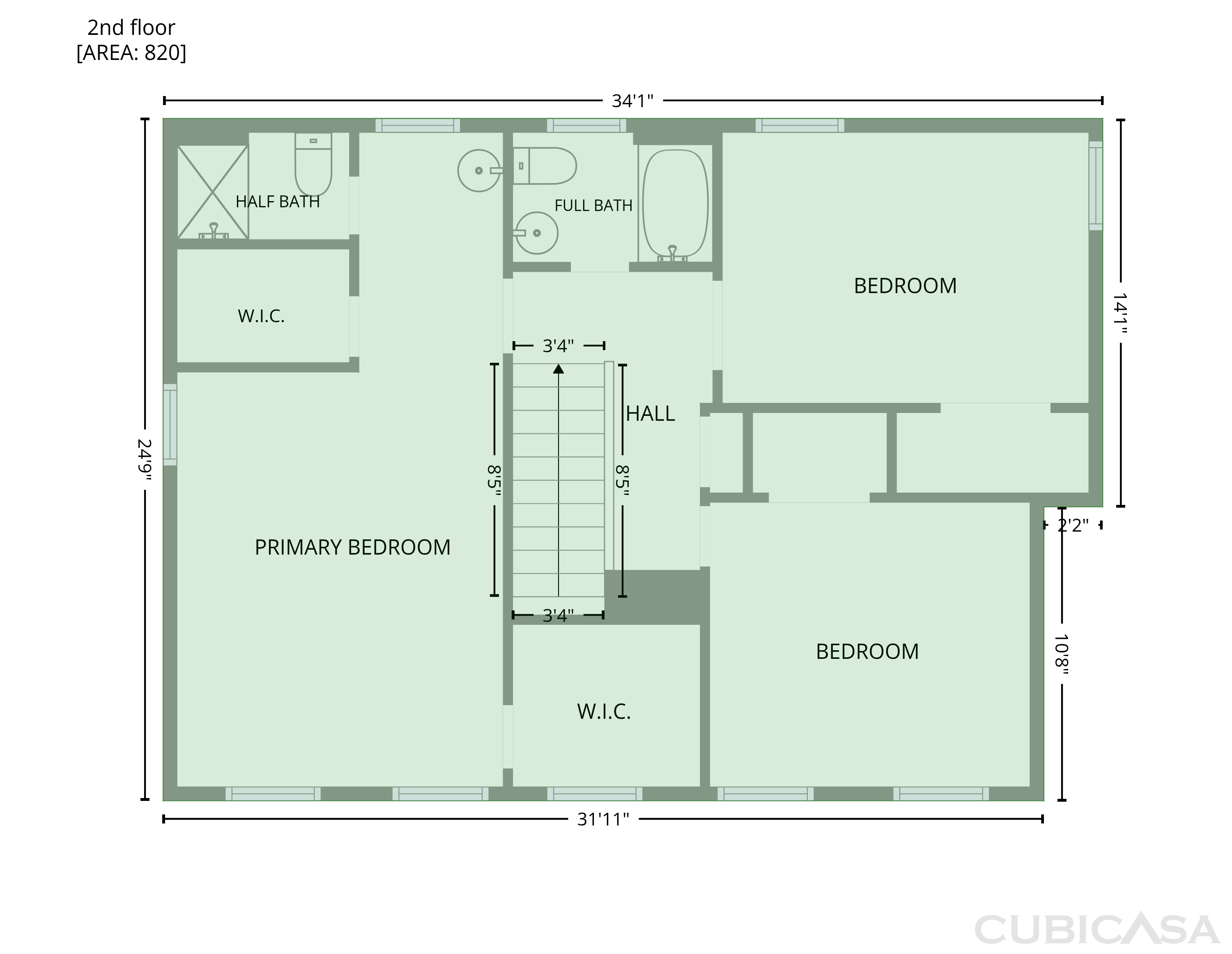 Second Floor of 6735 Carmel Hills Dr, Charlotte, NC