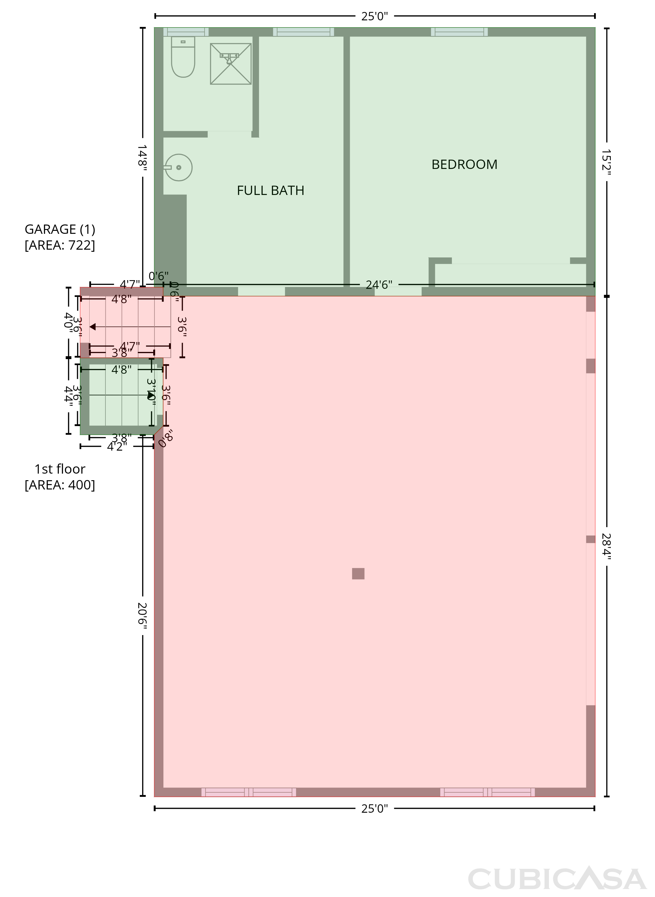 Second Floor of 2770 Burtz Dr, Marietta, GA