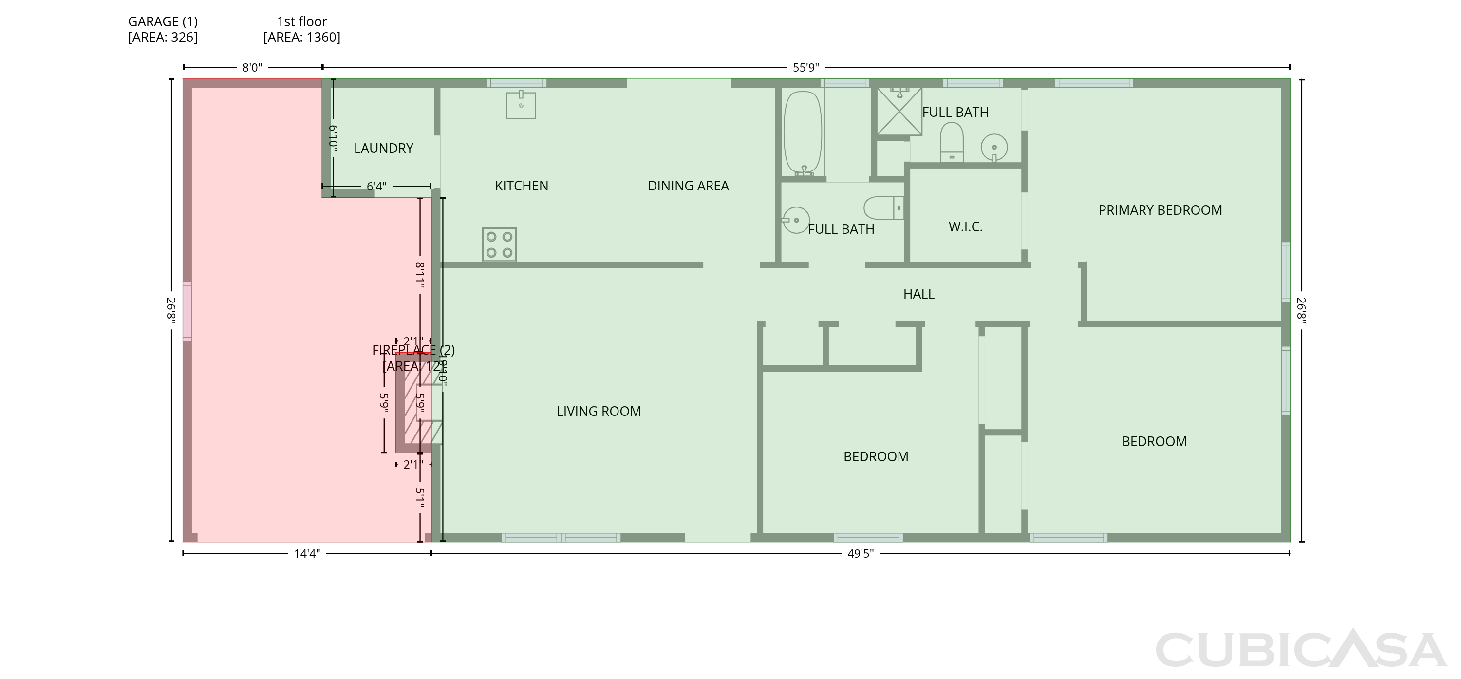 Main Floor of 4061 Williams Mill Rd, Burlington, NC