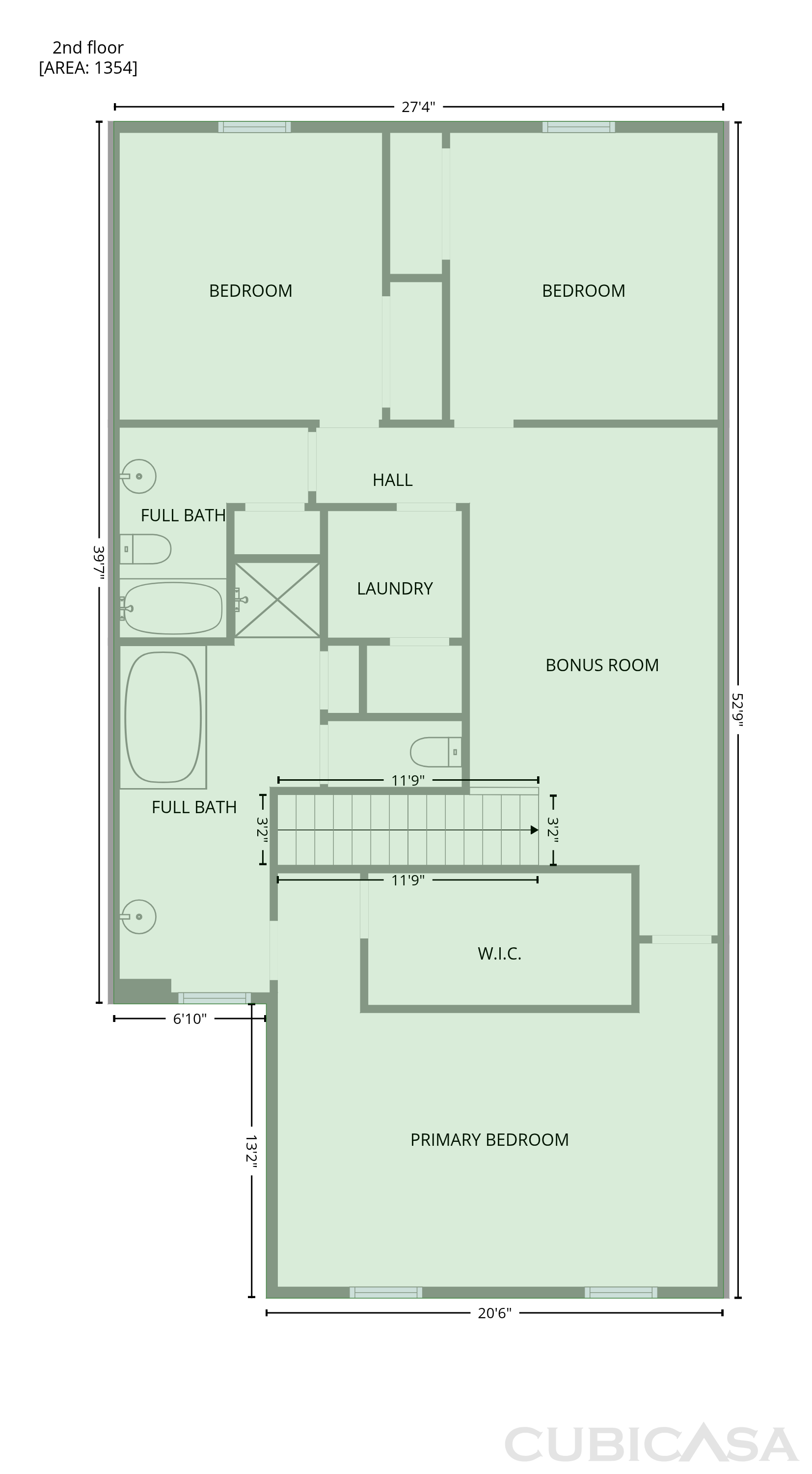 Second Floor of 9443 Gulf Shore Ter, Parrish, FL