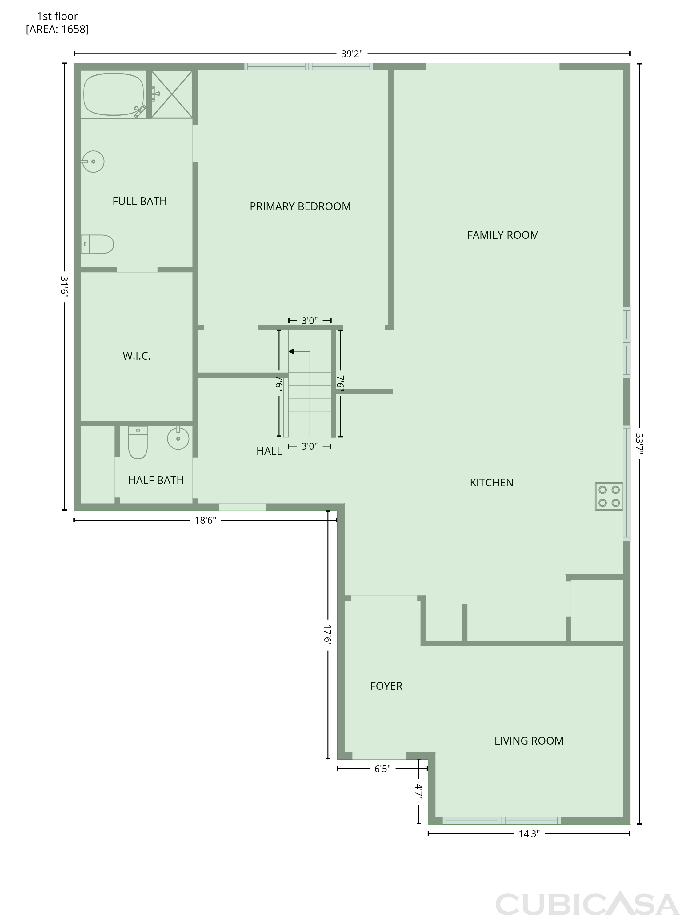 Main Floor of 4272 Summersweet Ln, Fort Worth, TX