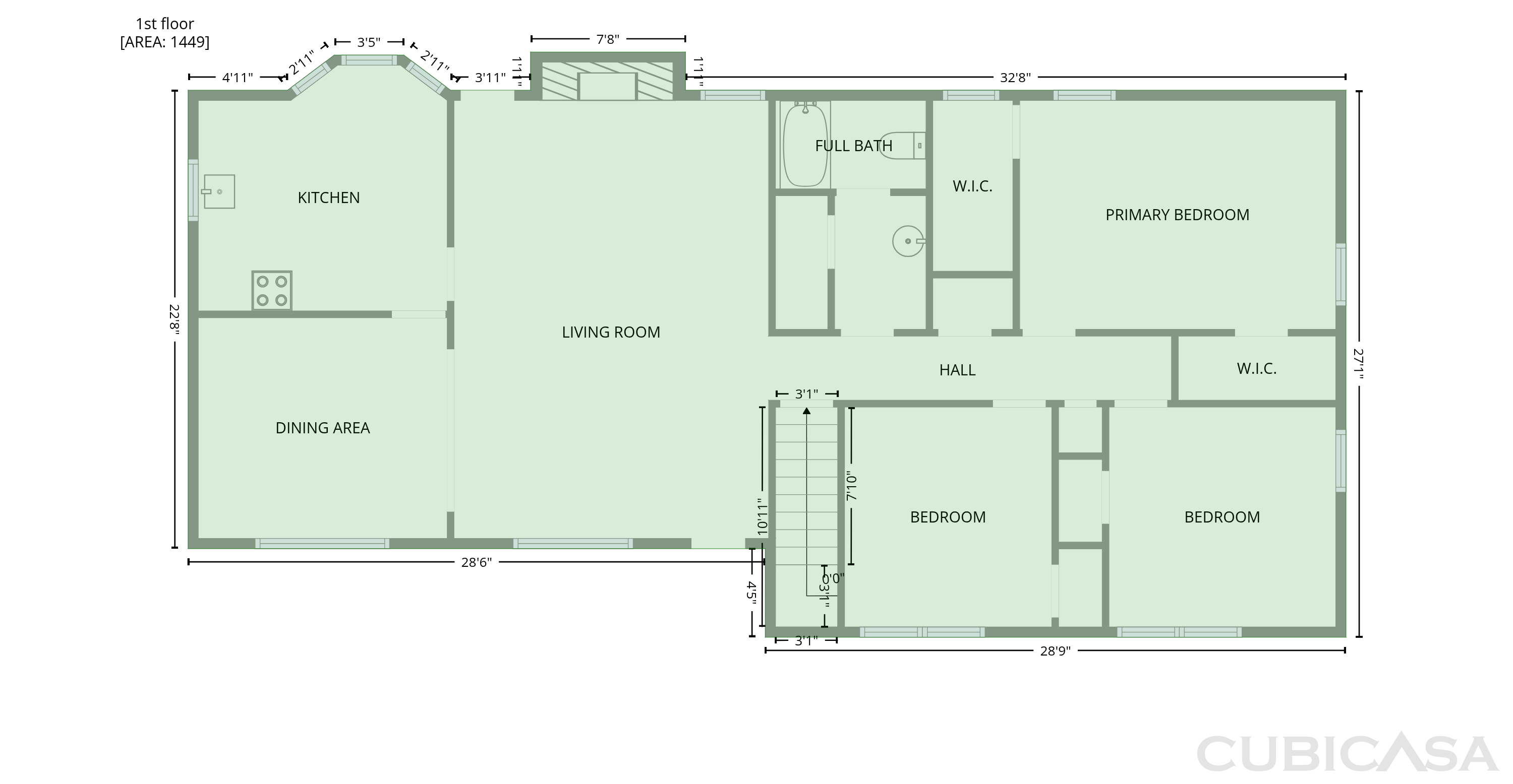 Second Floor of 4400 Red Cedar Ct, Stone Mountain, GA