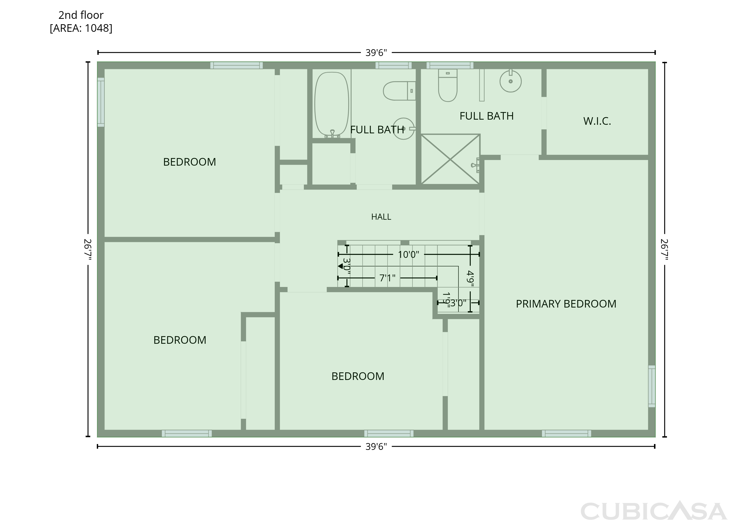 Third Floor of 1215 Lake Crest Ter, Roswell, GA