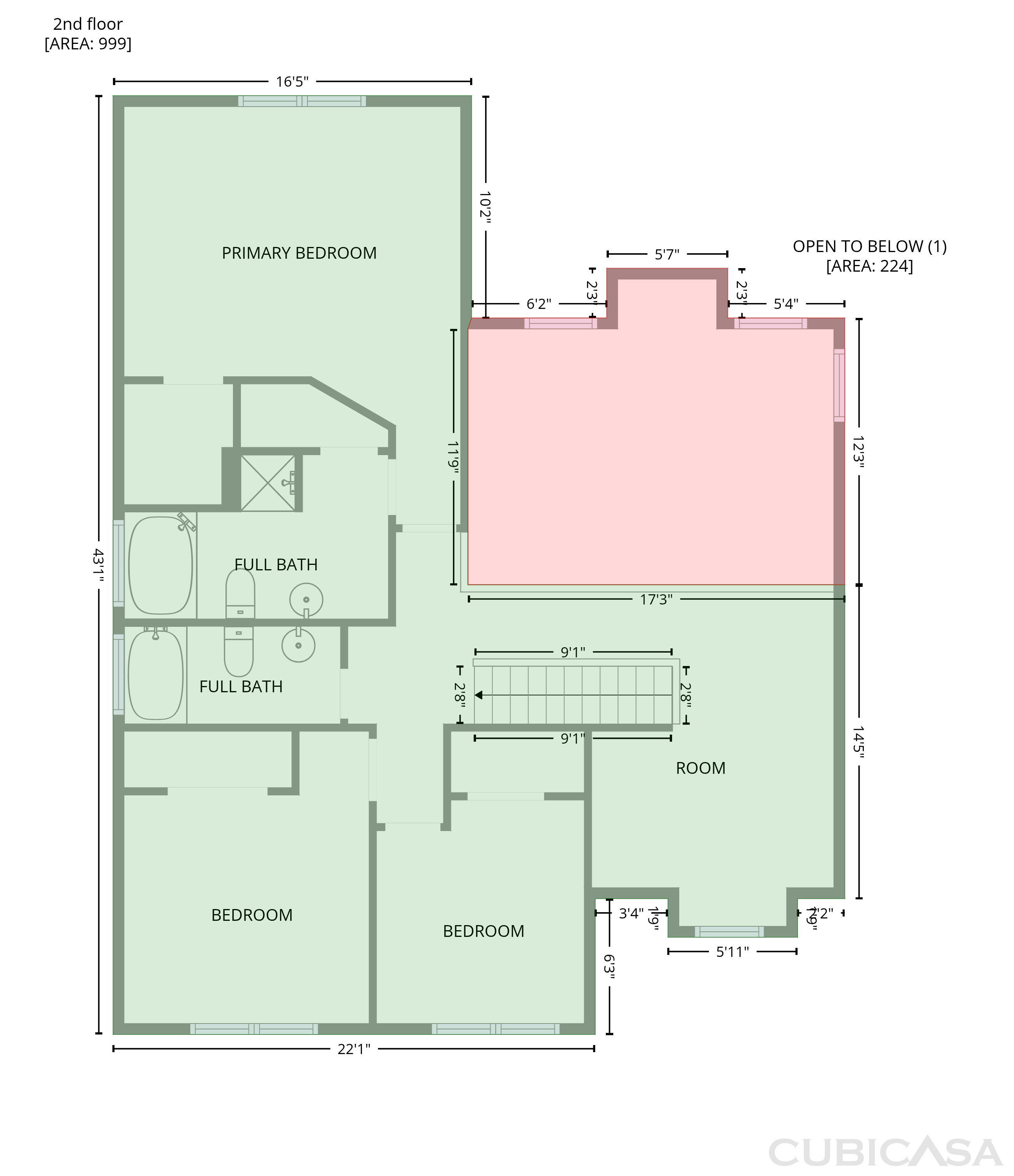 Second Floor of 8213 Marshall Brae Dr, Raleigh, NC