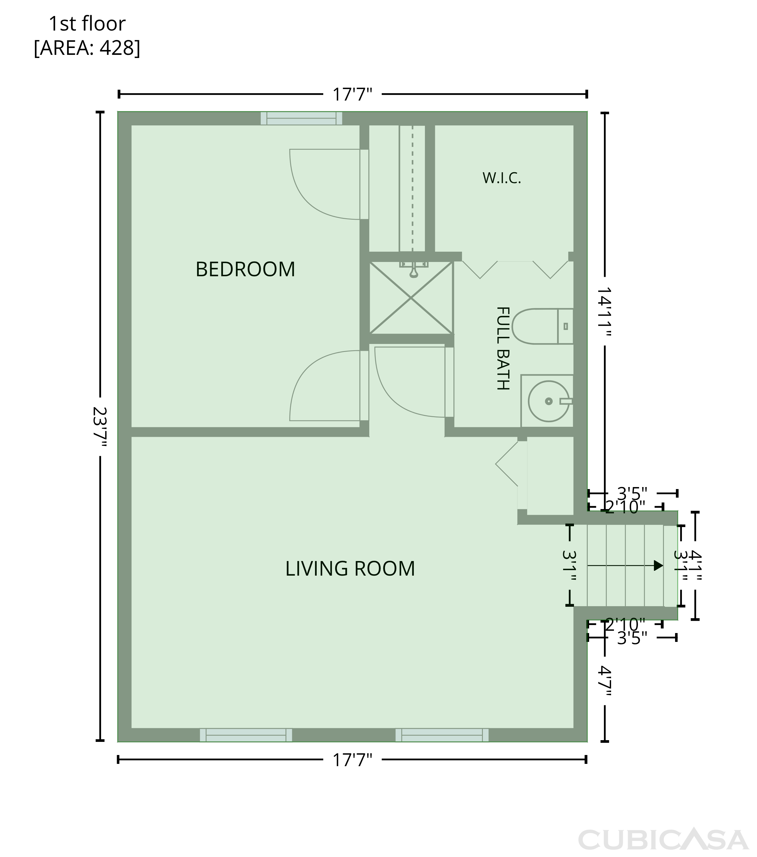 Main Floor of 5067 Redan Rd, Stone Mountain, GA