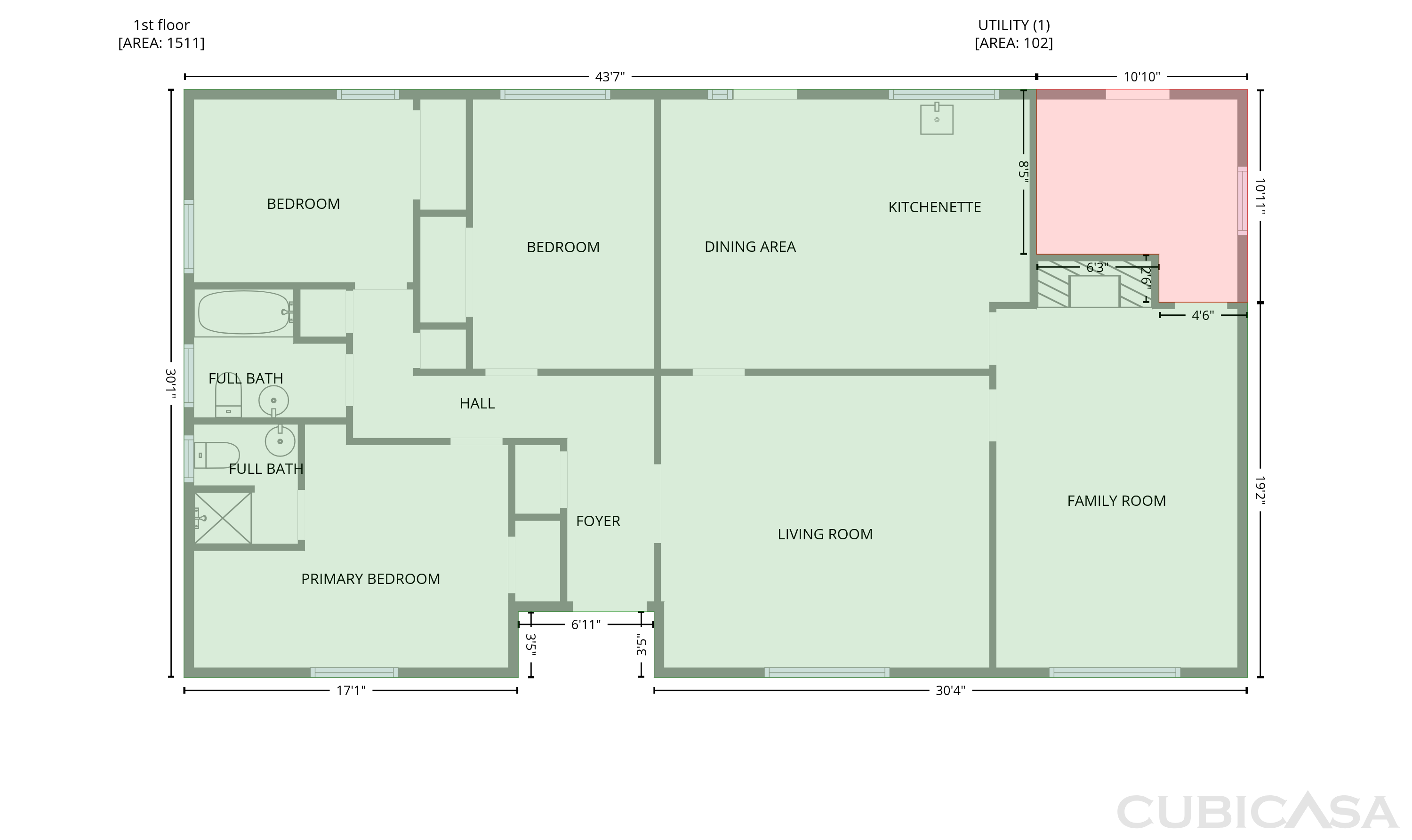 Main Floor of 1010 North Ave, Hopewell, VA