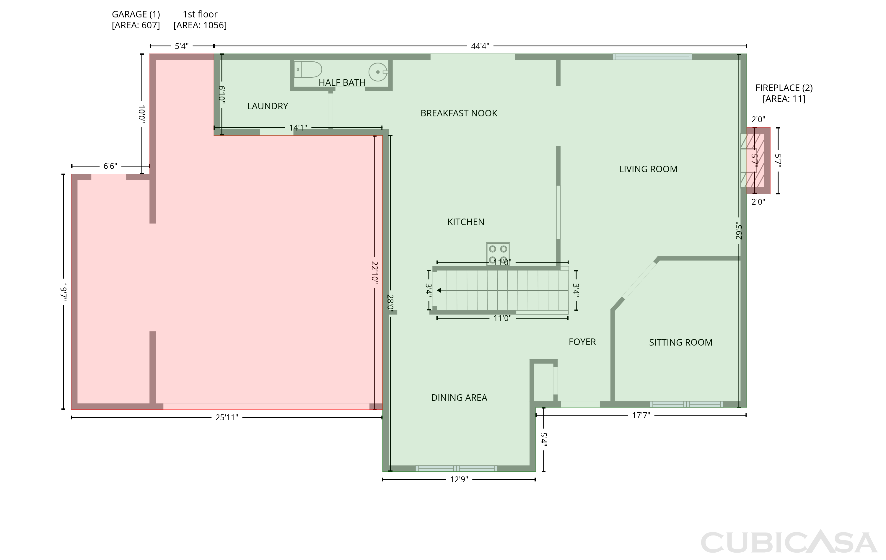 Main Floor of 7910 Arvada Pl, Indianapolis, IN