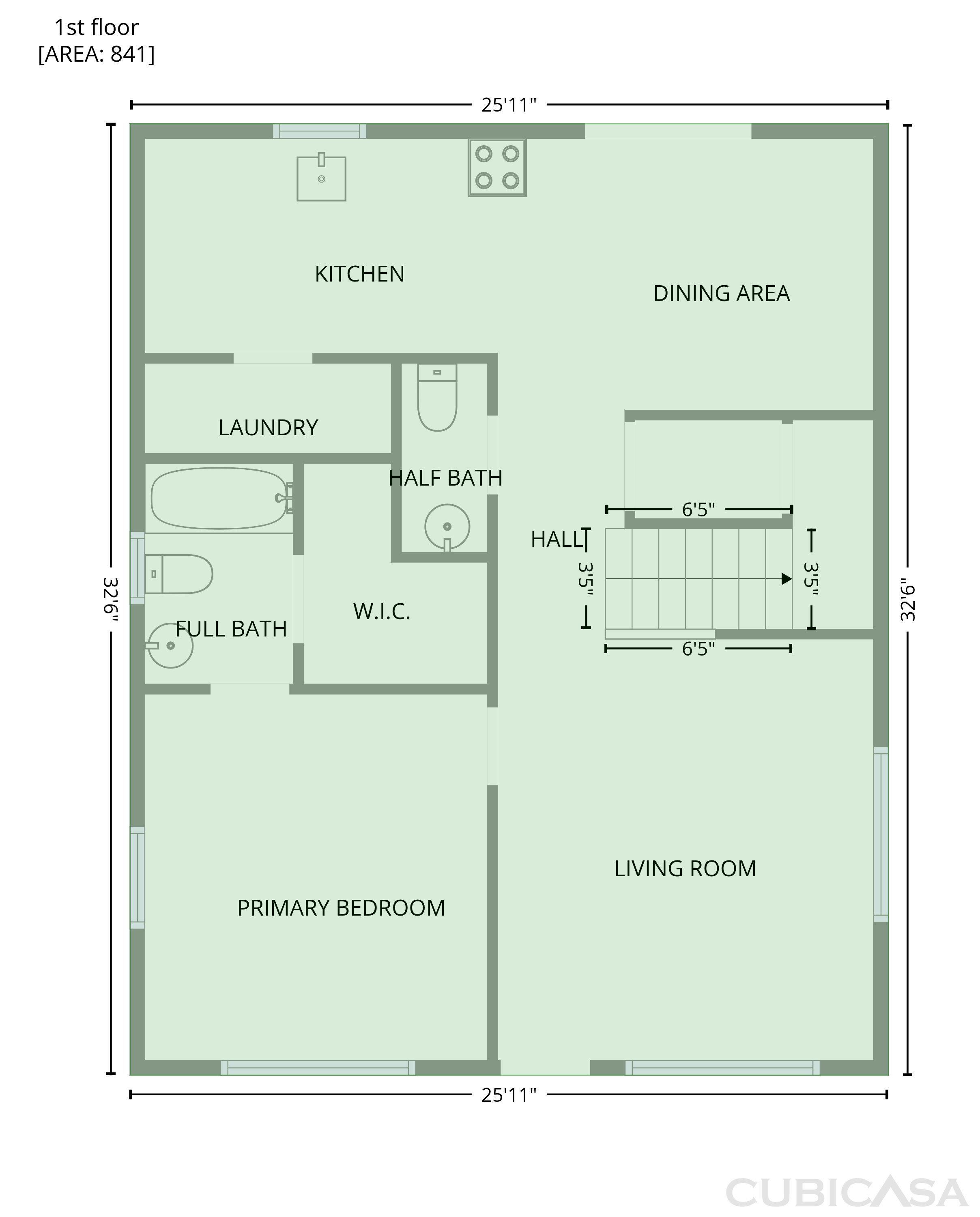 Main Floor of 212 Congaree River Dr, Summerville, SC