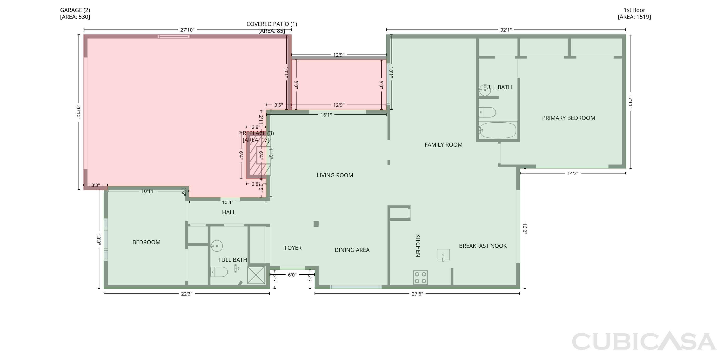Main Floor of 8 Bumelia Ct, Homosassa, FL