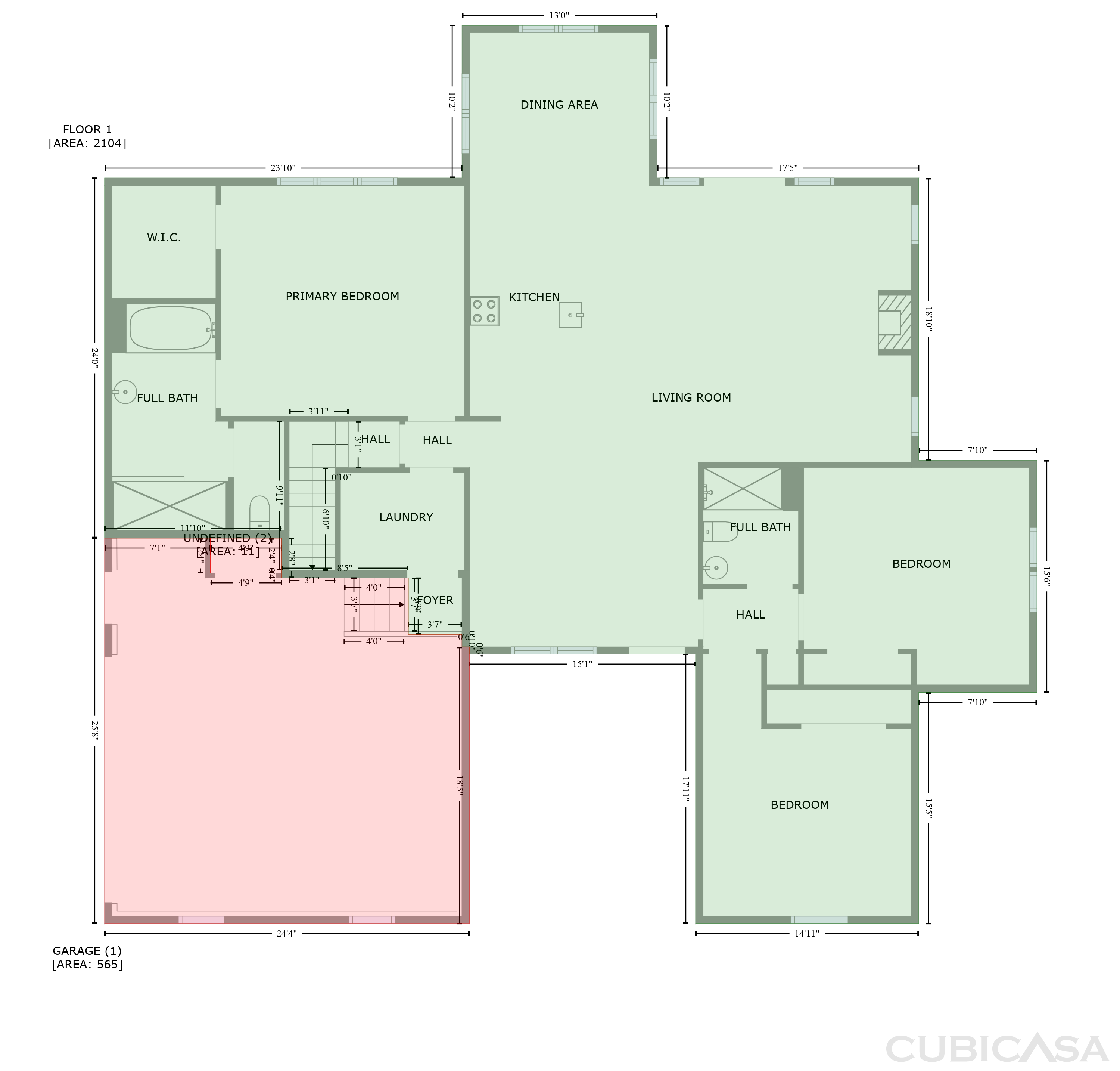Main Floor of 2311 Branchway Creek Dr, Powhatan, VA