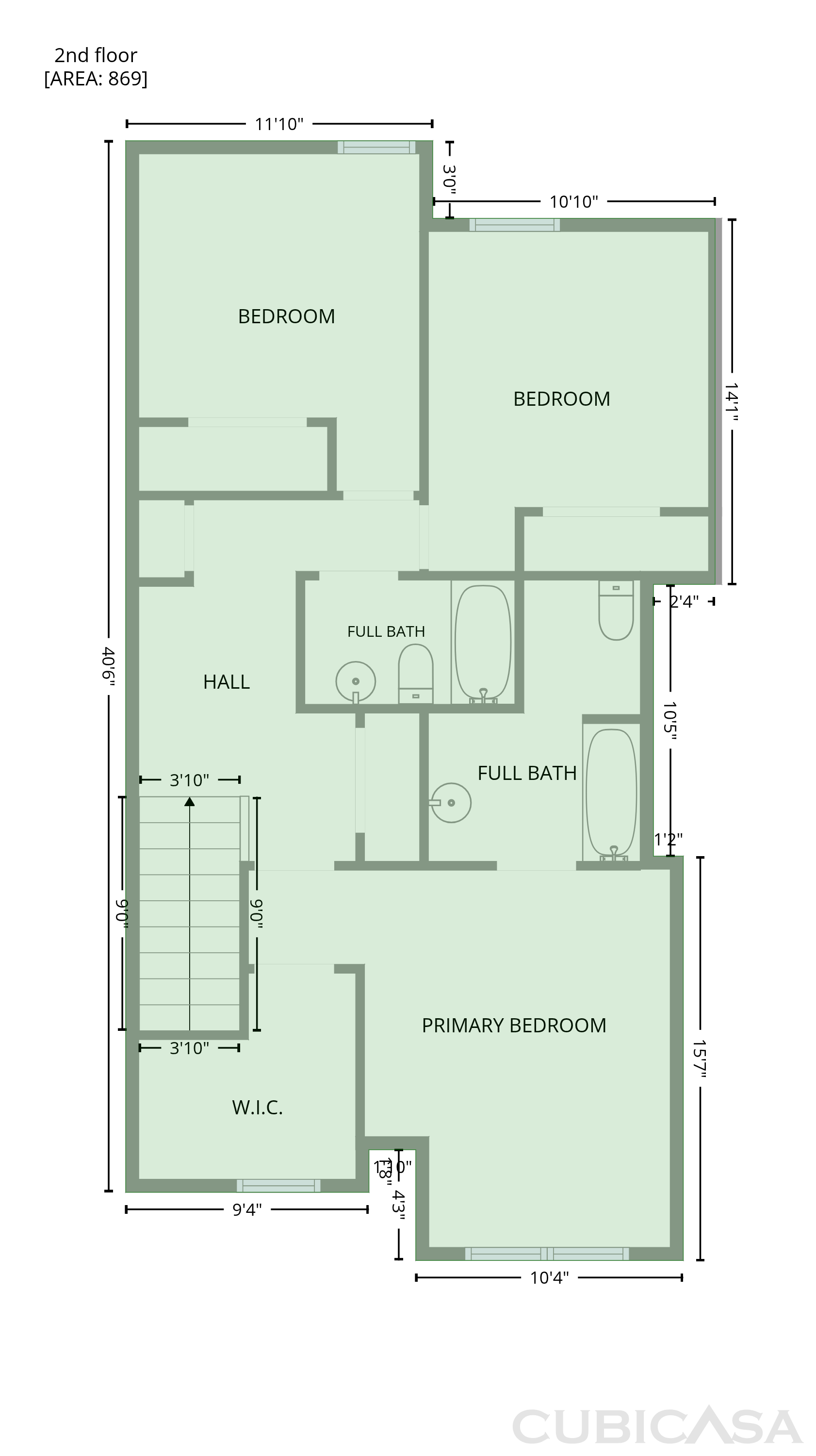 Upper level