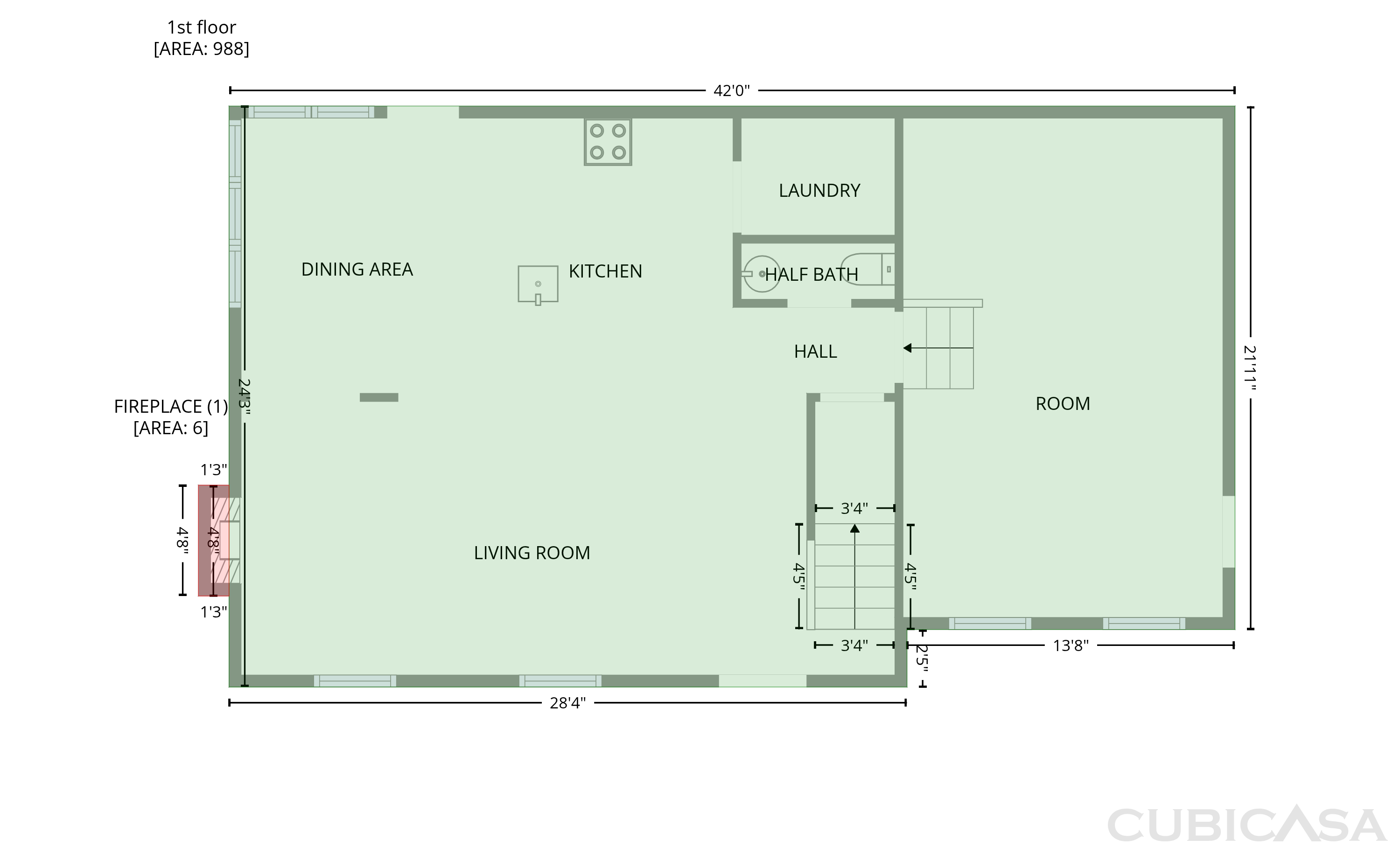 Main Floor of 2566 Brookforest Ct, Midlothian, VA