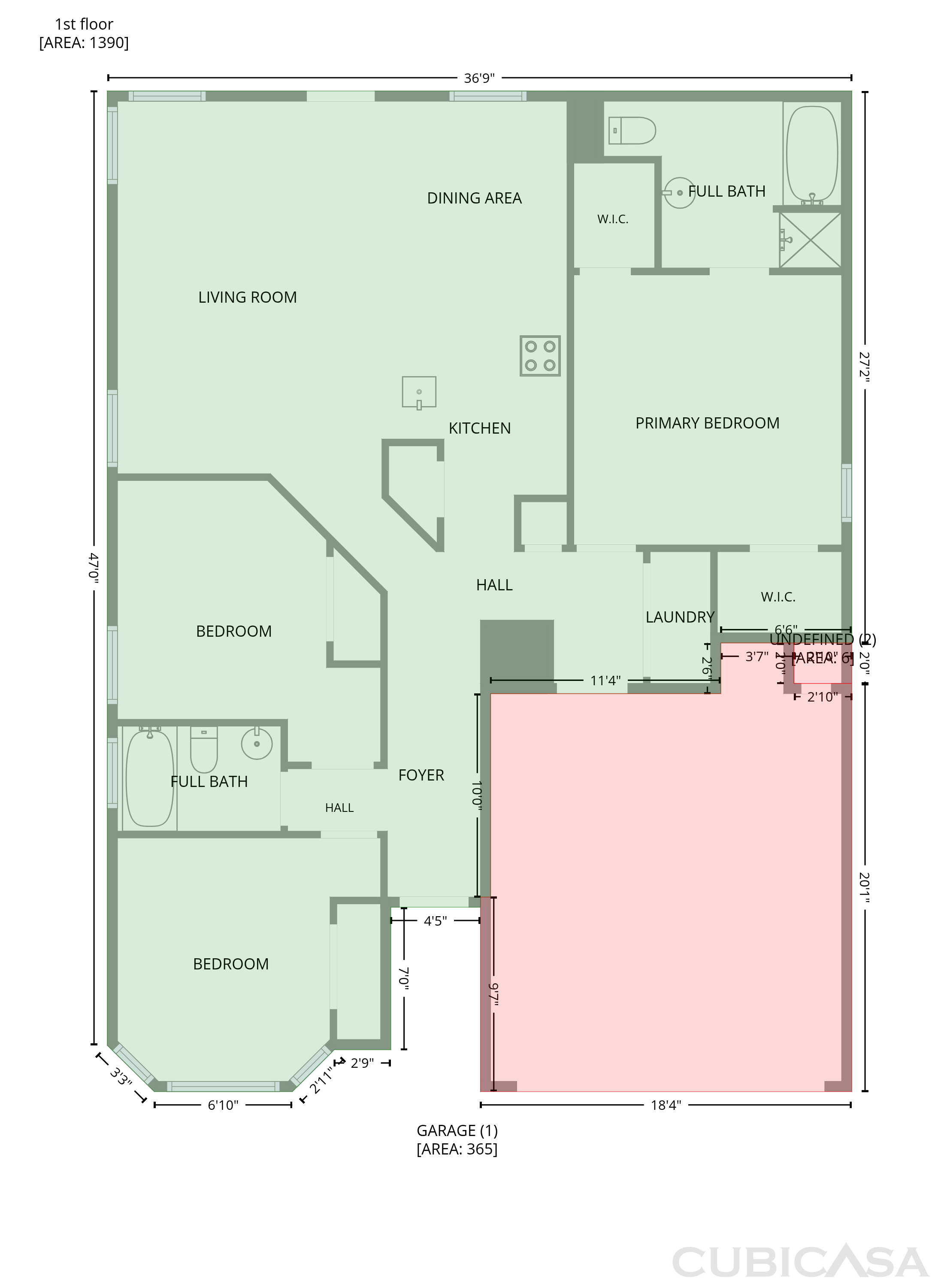Main Floor of 259 Coal Dr, Jarrell, TX