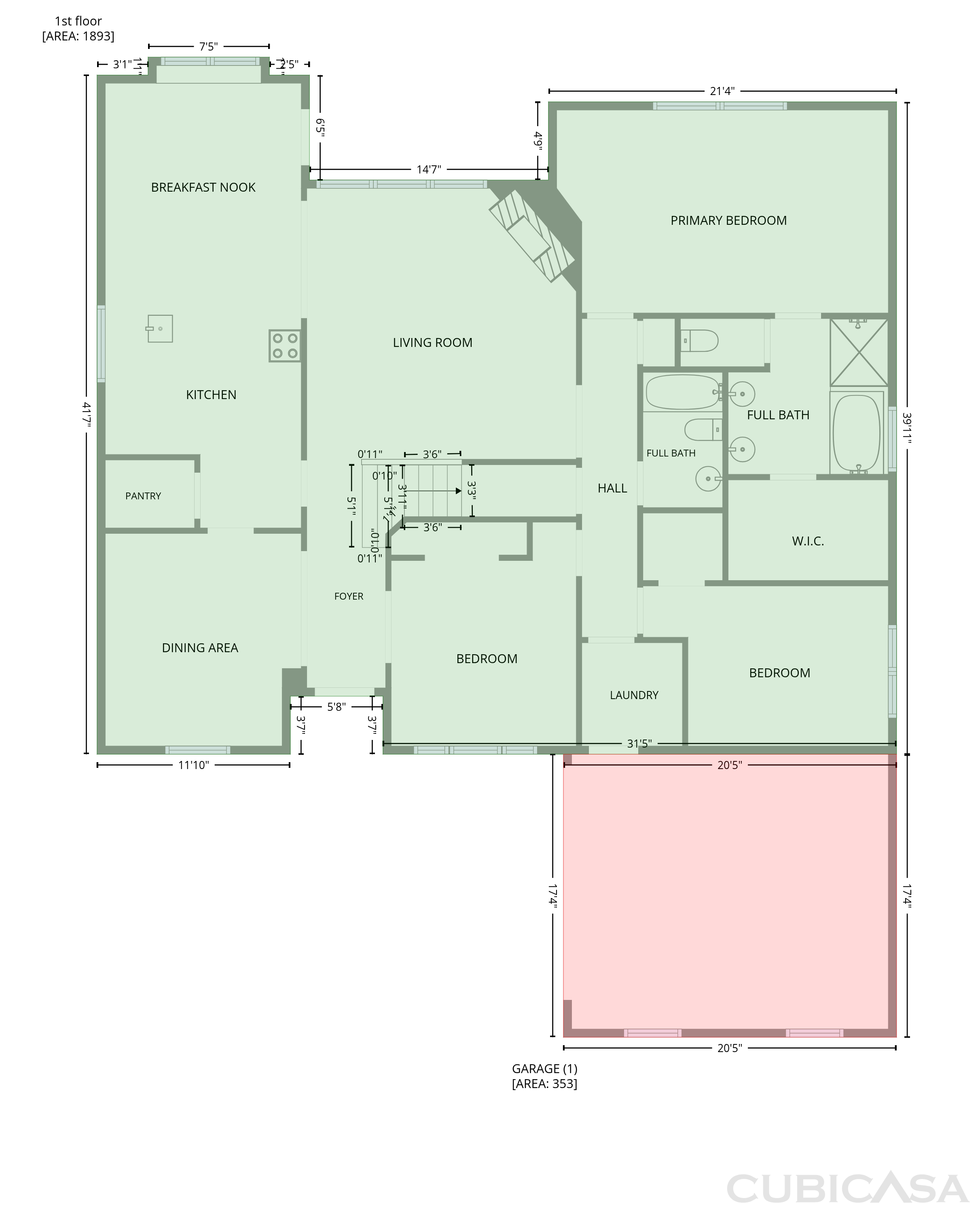 Main Floor of 204 Janice Ct, Glenn Heights, TX