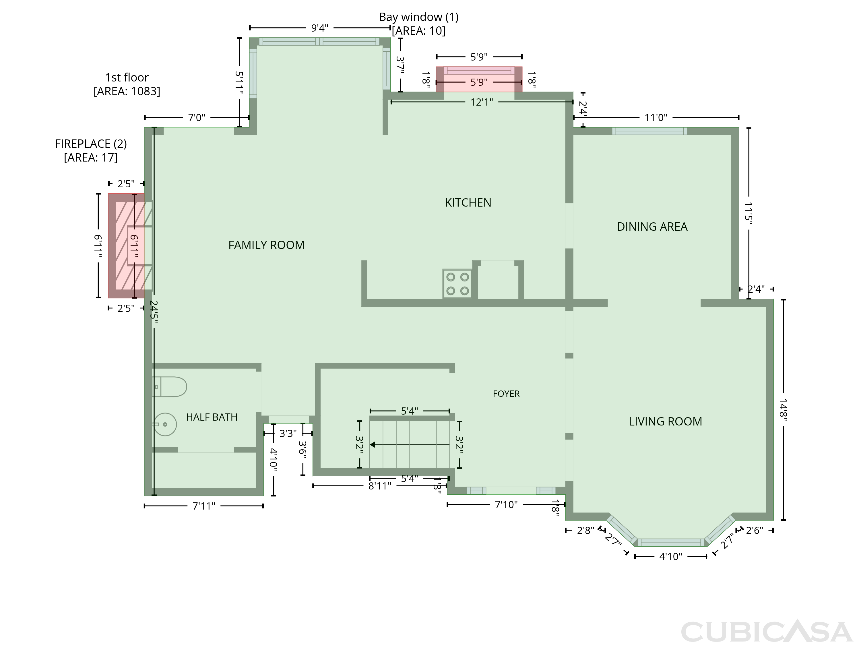 Main Floor of 6816 58th St NE, Marysville, WA