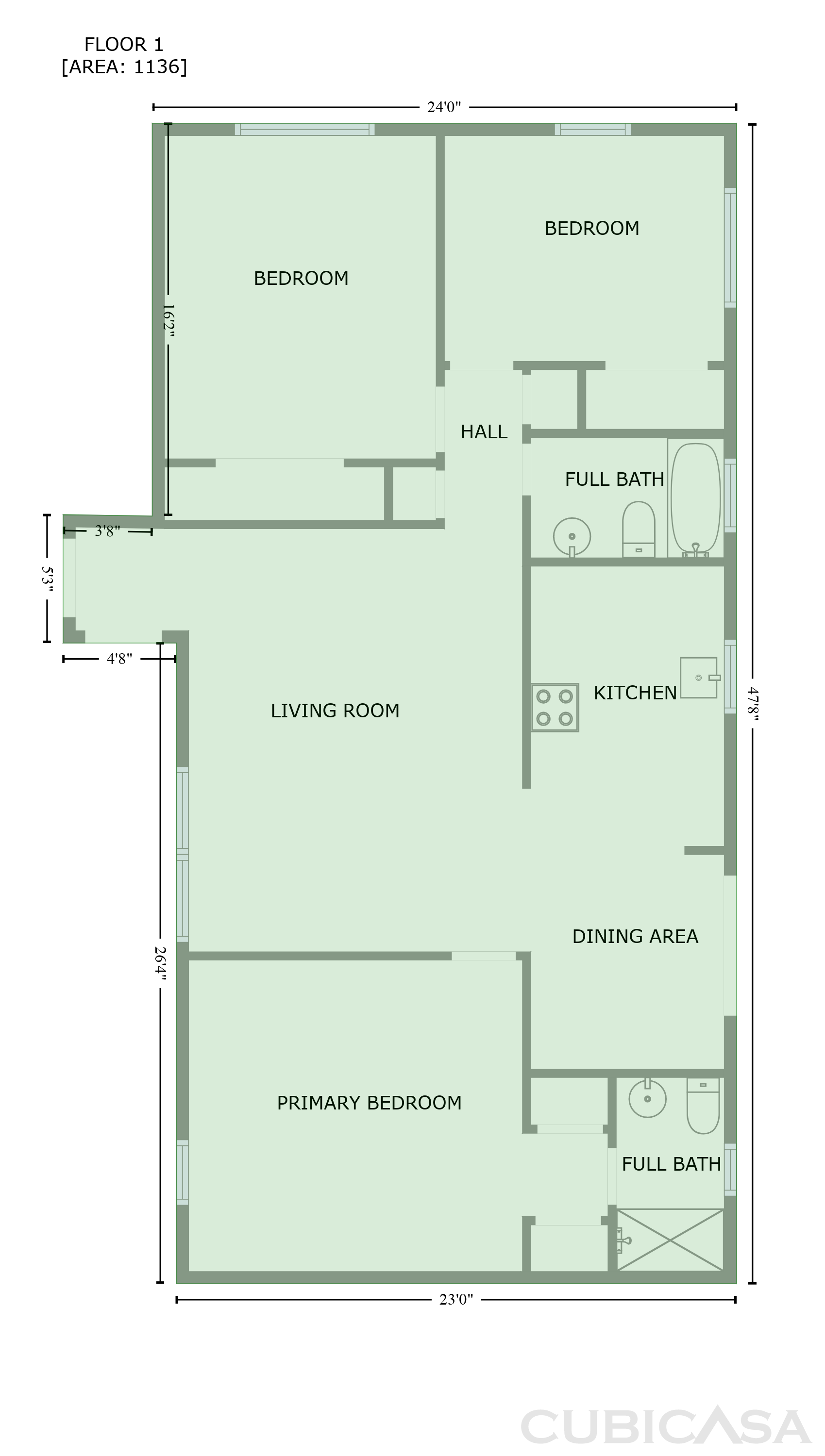 Main Floor of 909 Winchester Ct, Brandon, FL
