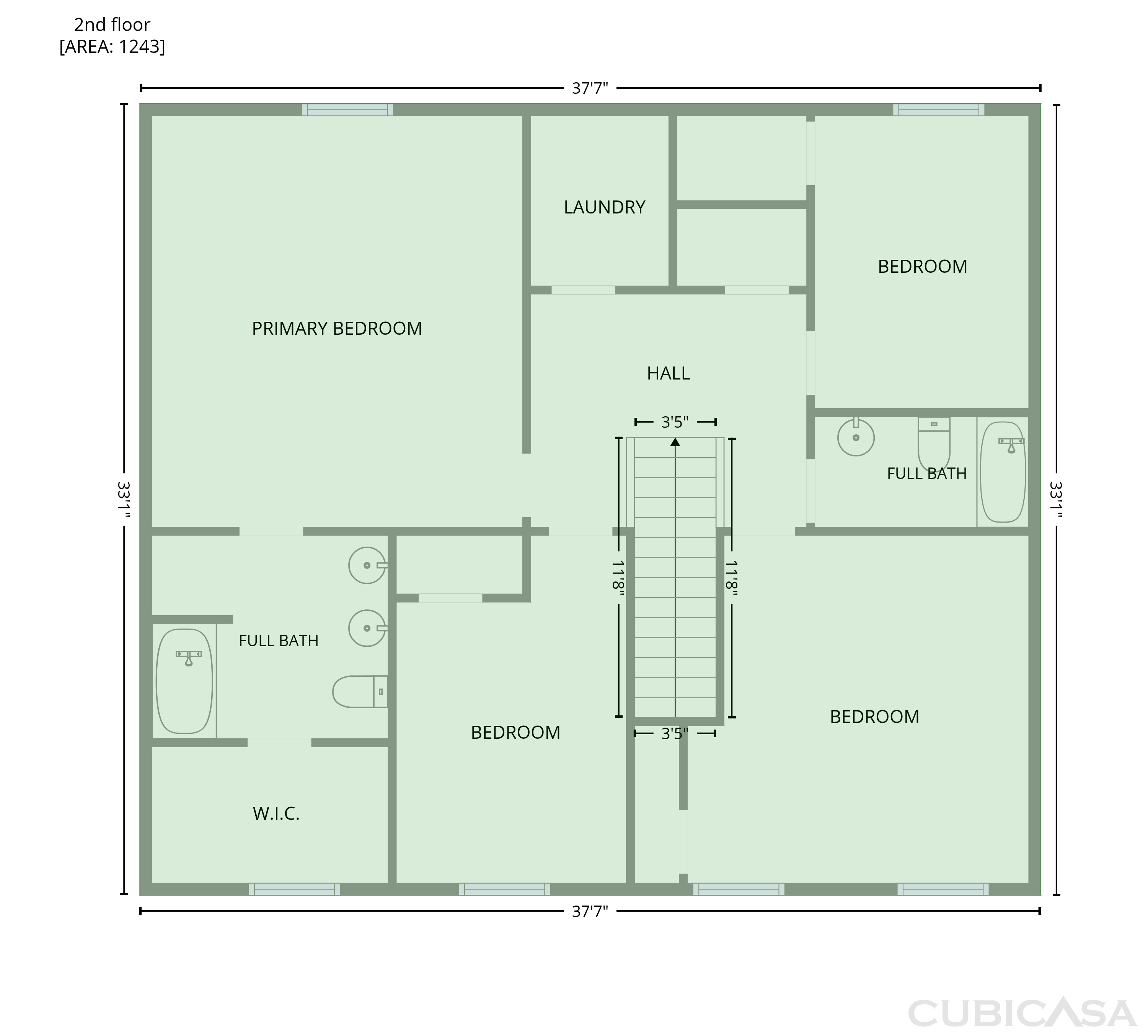 Second Floor of 1778 Cheryl Ave, Griffin, GA