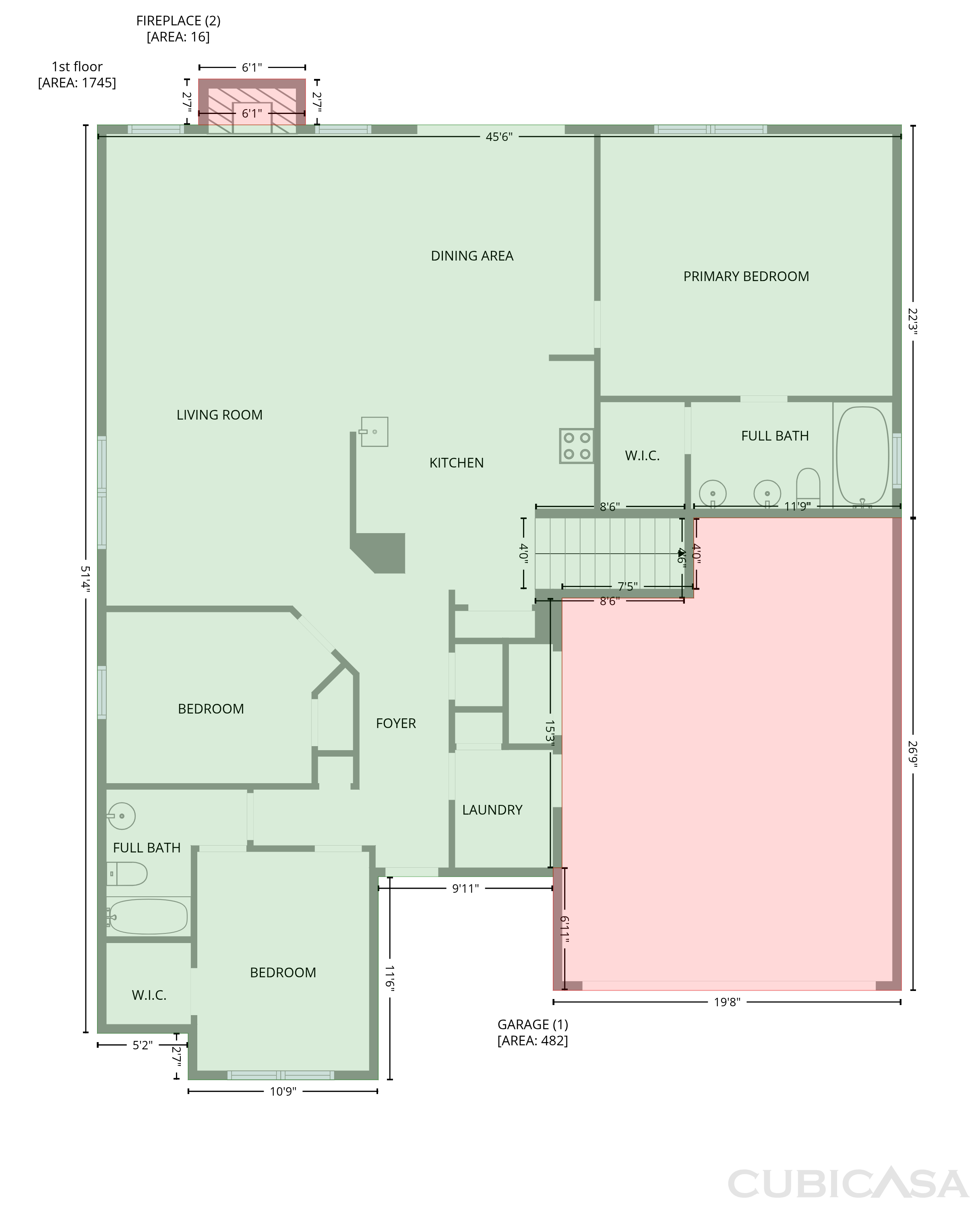 Main Floor of 7954 Arvada Pl, Indianapolis, IN